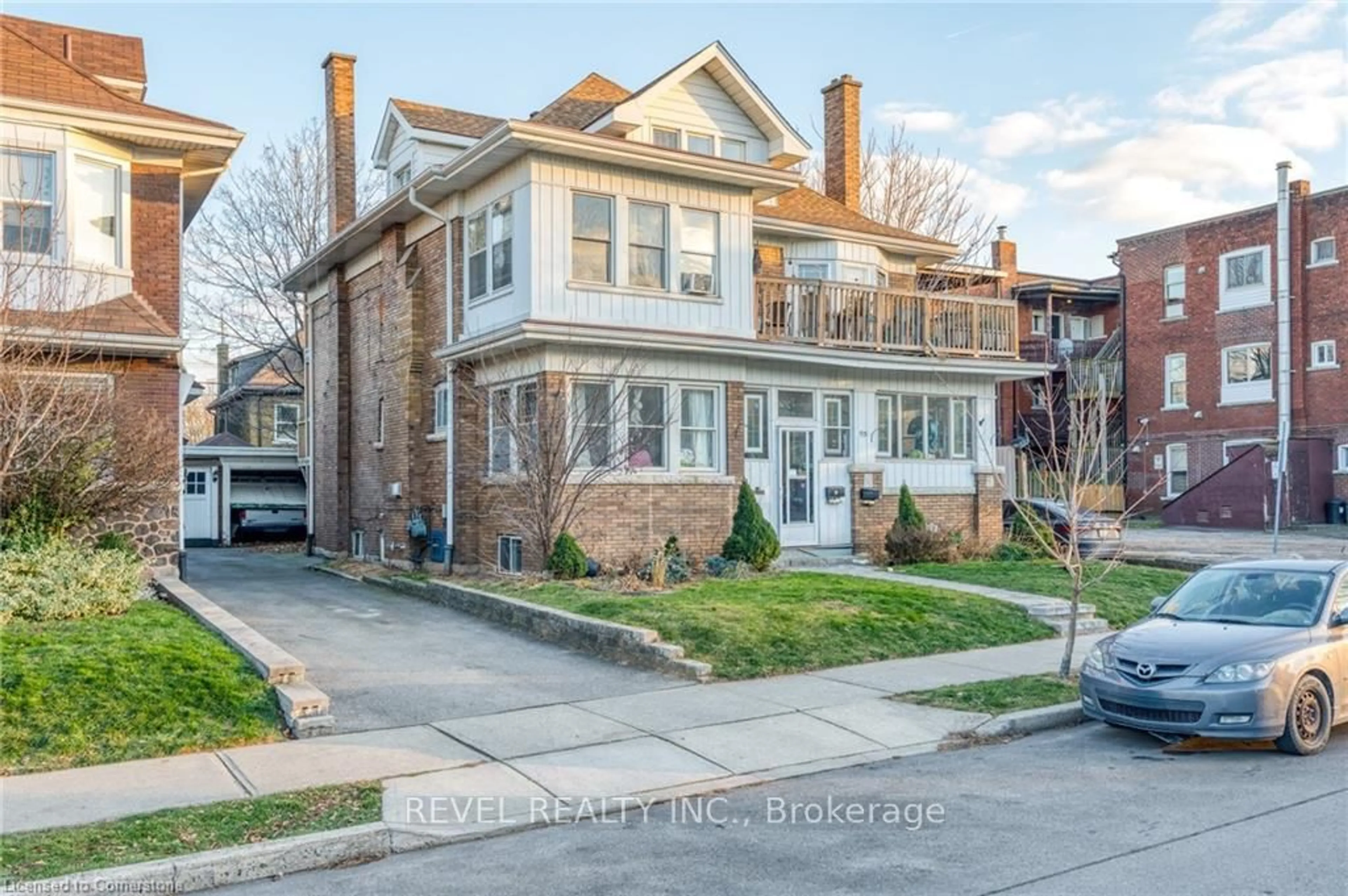 Home with brick exterior material, street for 93 Barnesdale Blvd, Hamilton Ontario L8M 2V5