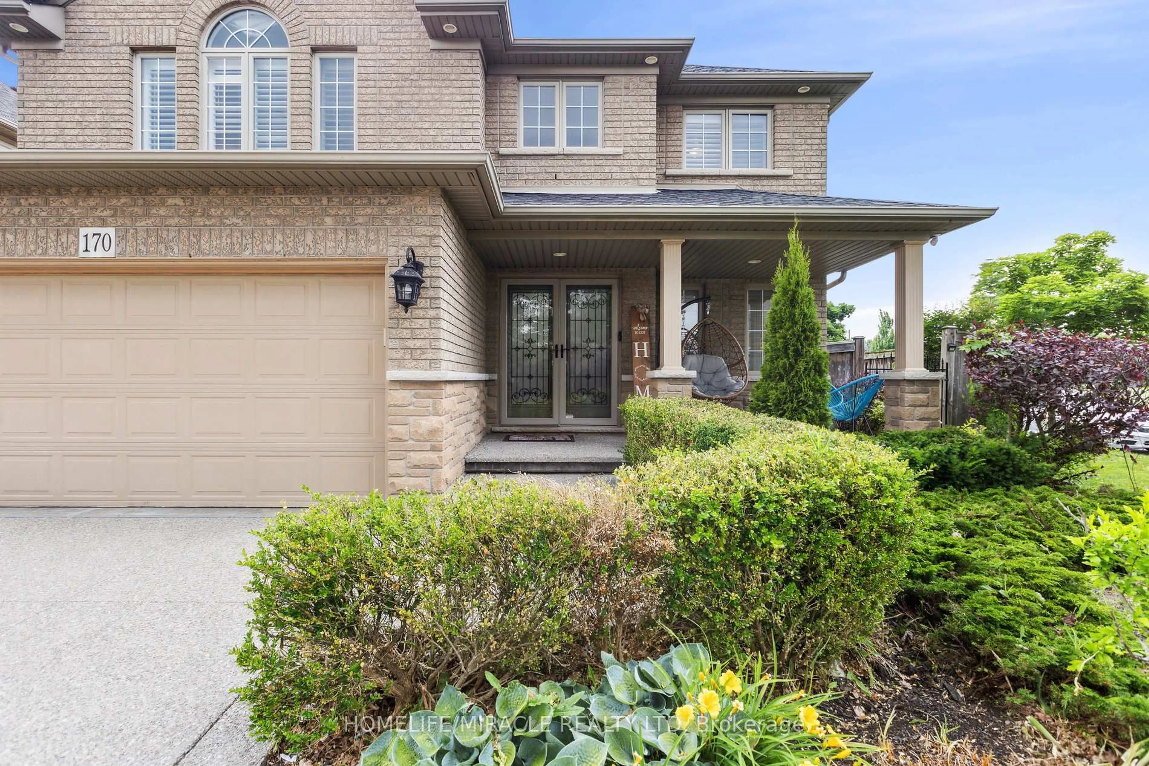 Home with brick exterior material, street for 170 Southbrook Dr, Hamilton Ontario L0R 1C0