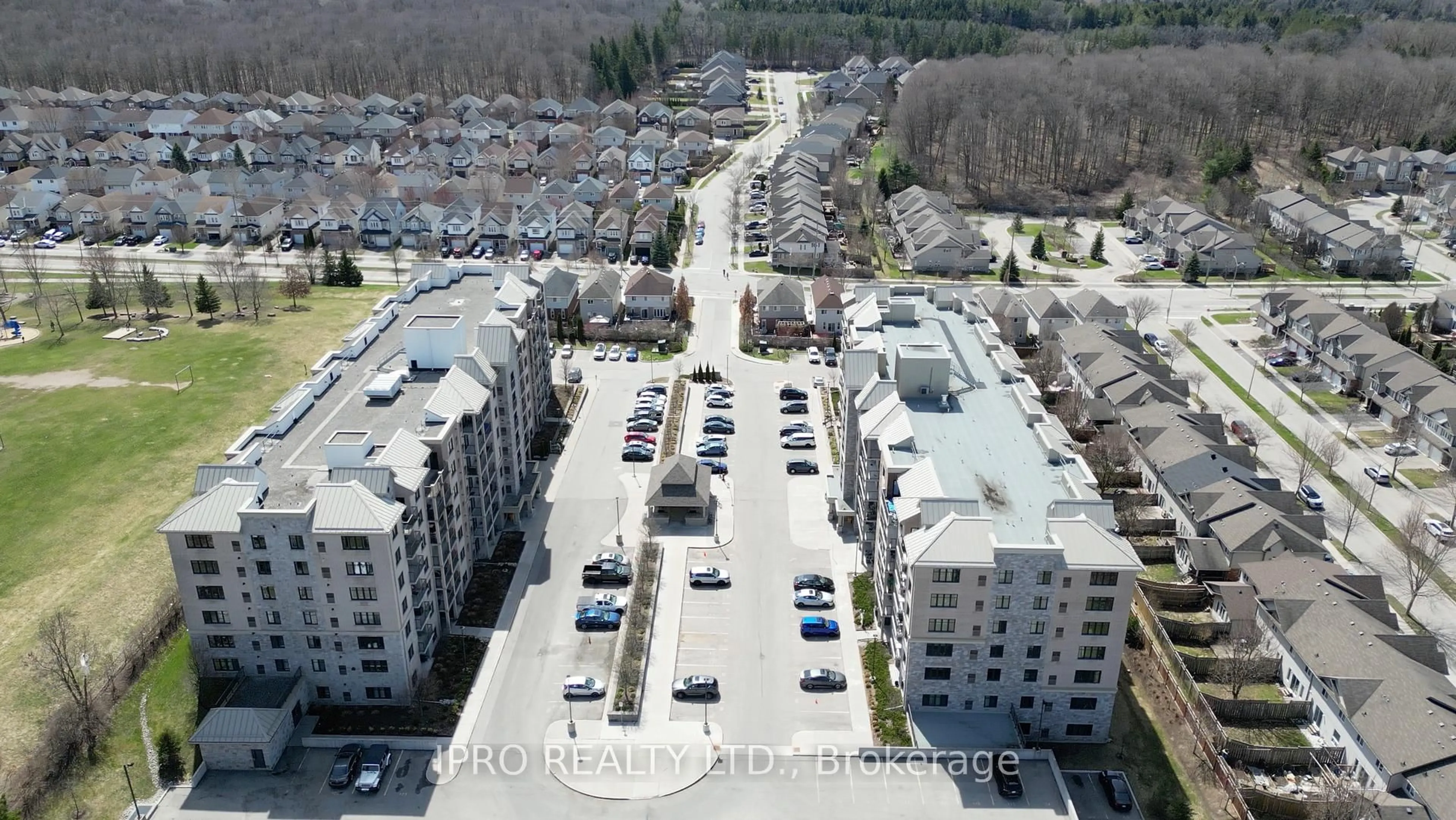 A pic from outside/outdoor area/front of a property/back of a property/a pic from drone, street for 778 Laurelwood Dr #613, Waterloo Ontario N2V 0G3