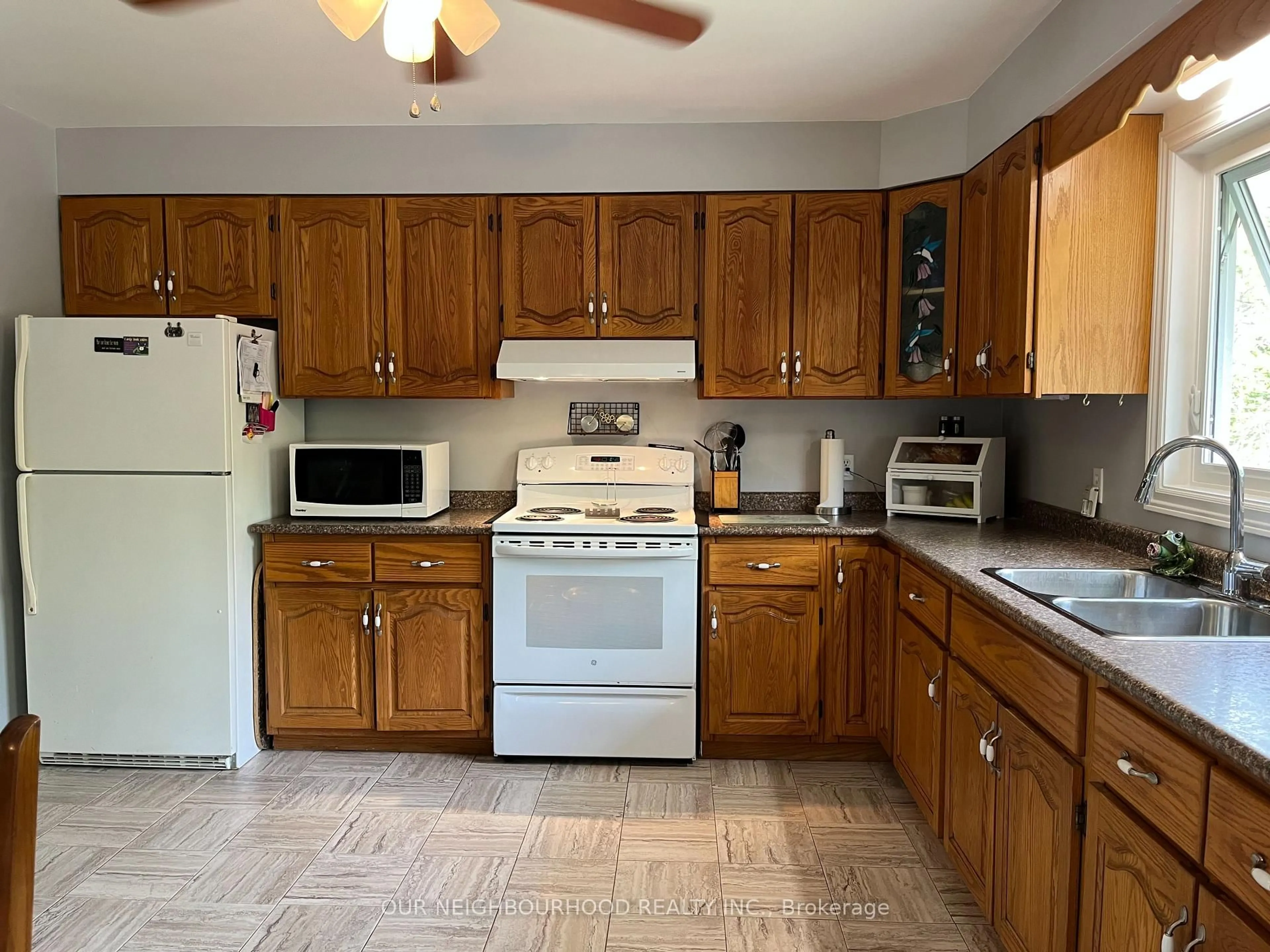 Standard kitchen, ceramic/tile floor for 47 Wood Rd, Madoc Ontario K0K 2K0