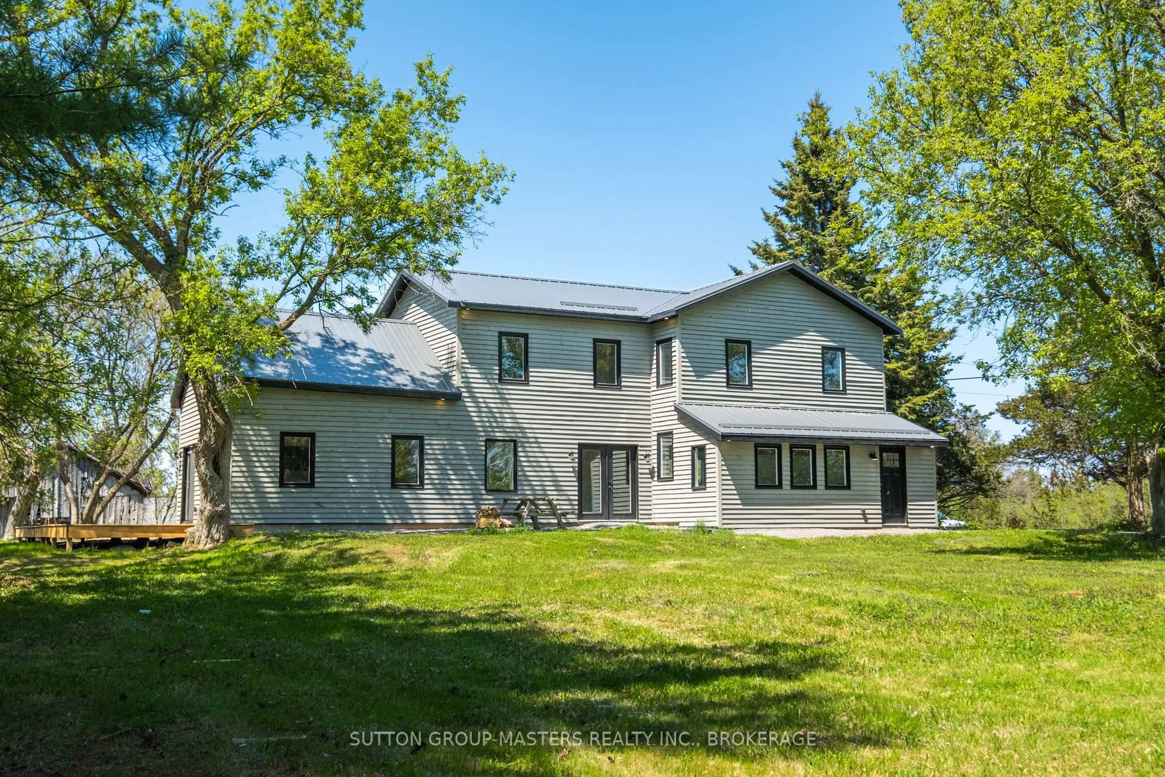 A pic from outside/outdoor area/front of a property/back of a property/a pic from drone, unknown for 2452 County Rd 4 N/A, Napanee Ontario K0K 1J0