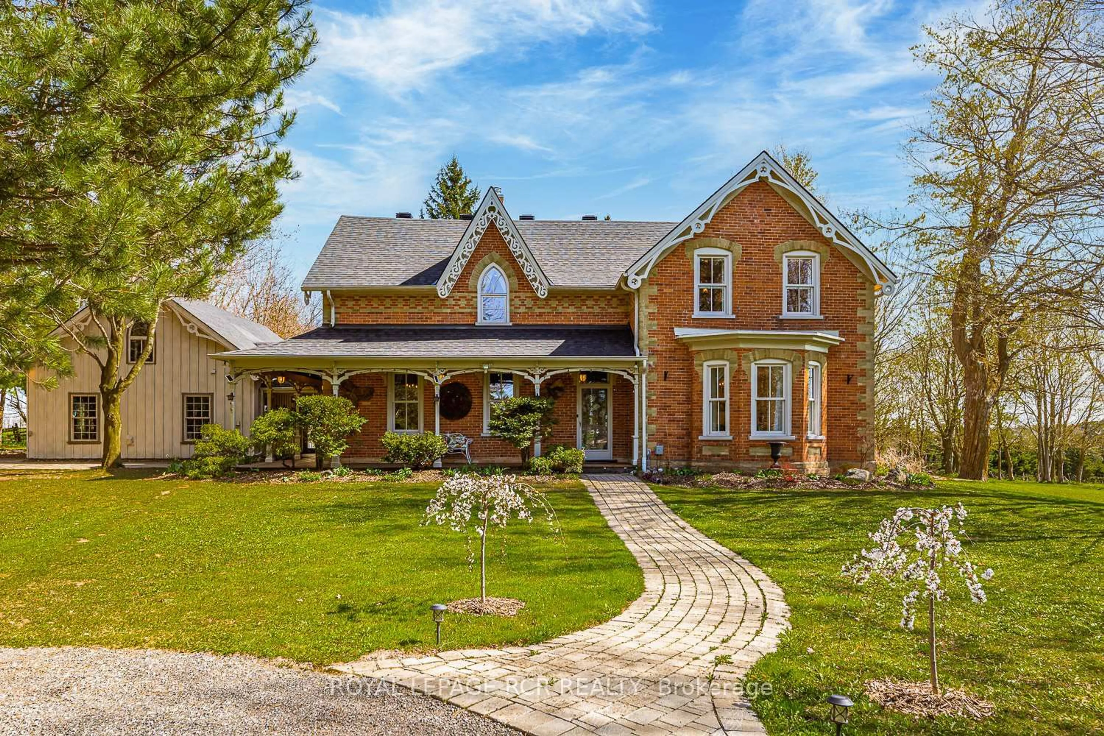 Home with brick exterior material, street for 282398 County Rd 10 N/A, East Luther Grand Valley Ontario L9W 0W6