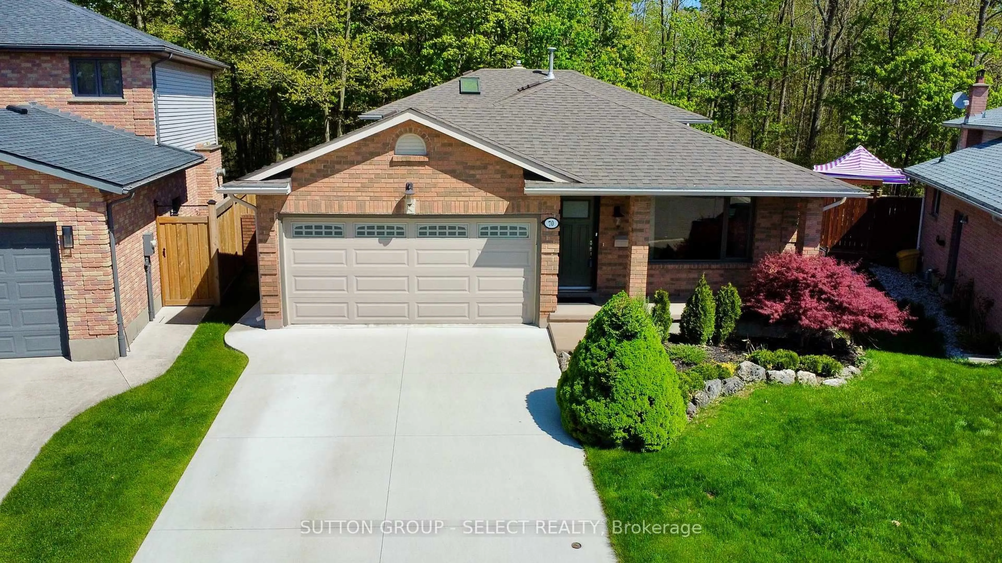 Home with brick exterior material, street for 70 Milan Pl, London South Ontario N5Z 5A2