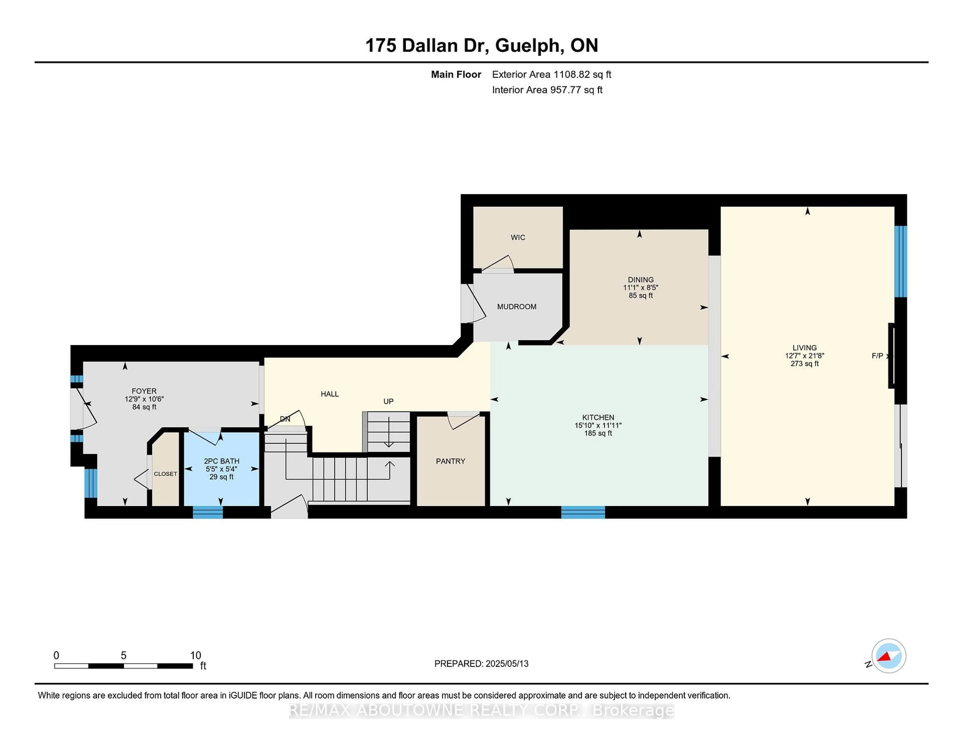 Floor plan for 175 Dallan Dr, Guelph Ontario N1L 0N4