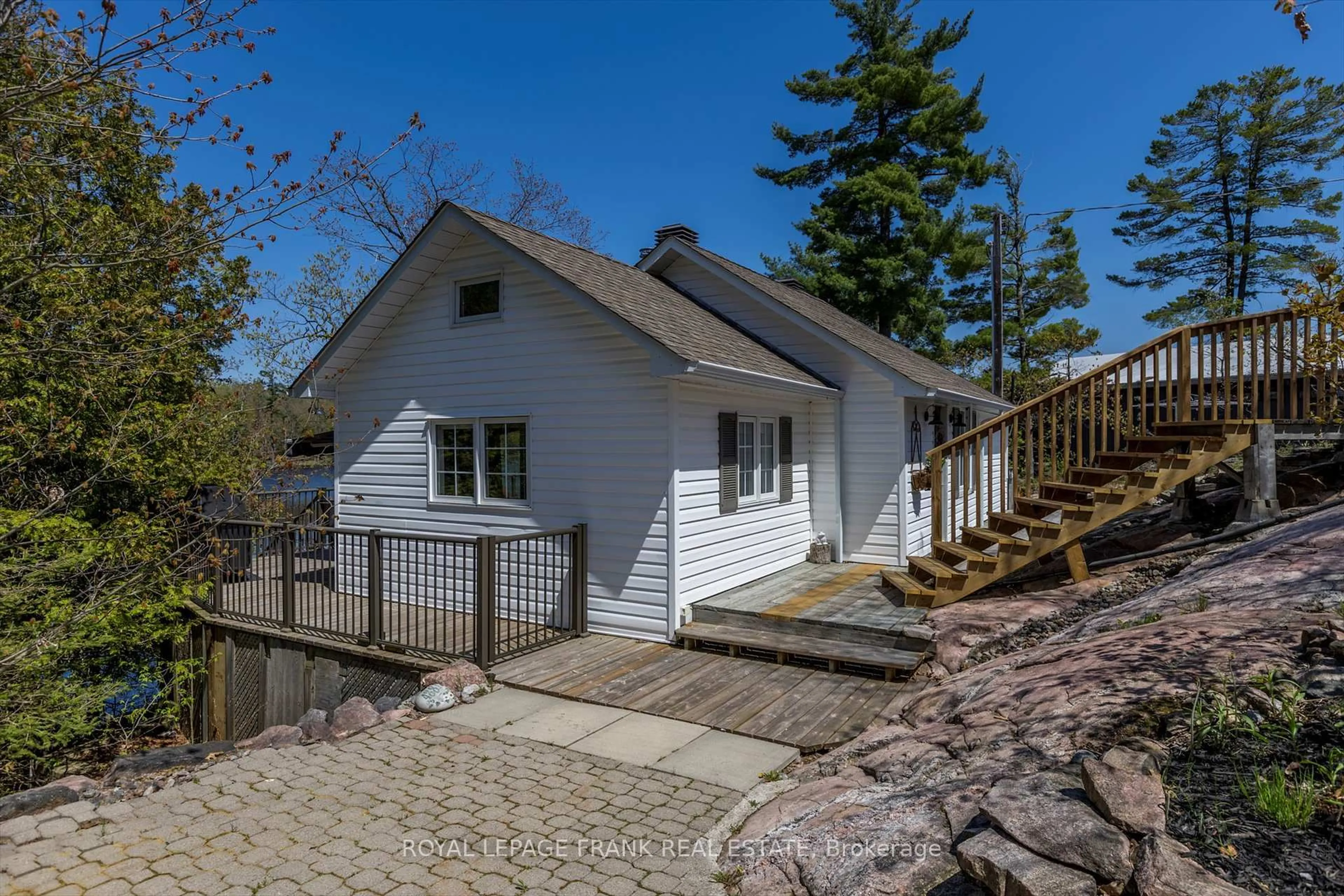 A pic from outside/outdoor area/front of a property/back of a property/a pic from drone, unknown for 4881 Highway 28 N/A, Trent Lakes Ontario K0L 1J0