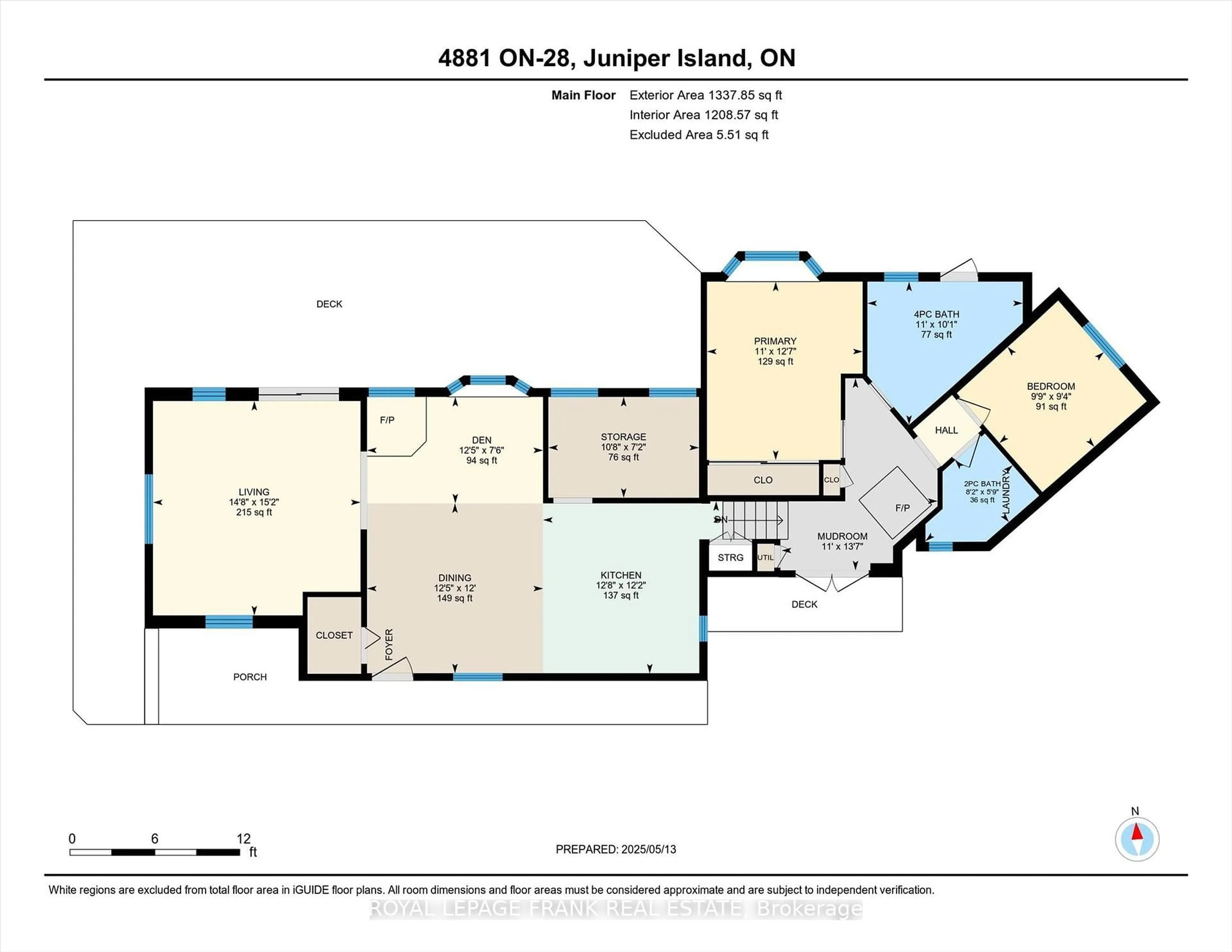 Floor plan for 4881 Highway 28 N/A, Trent Lakes Ontario K0L 1J0