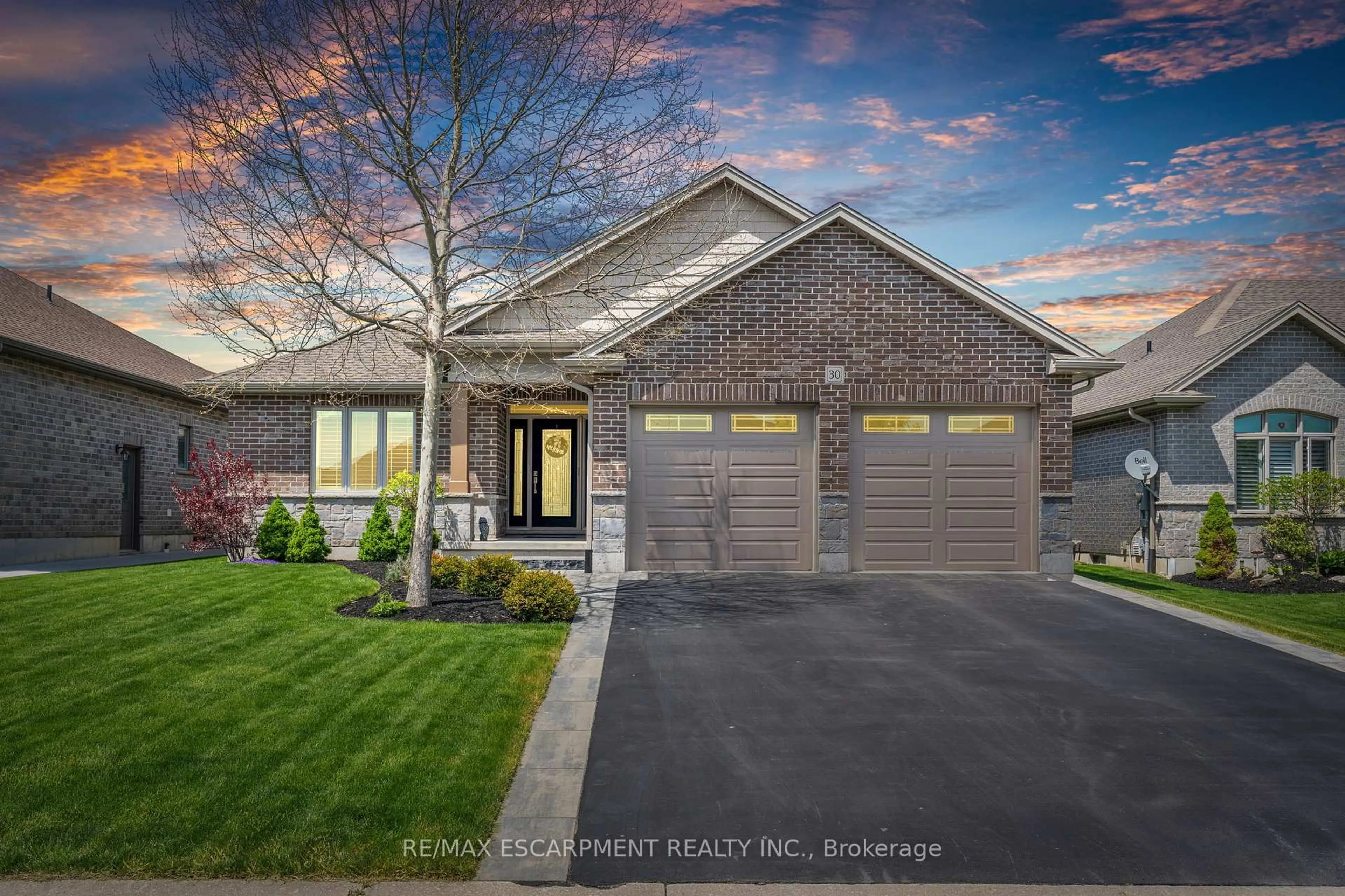 Home with brick exterior material, street for 30 Galinee Trail N/A, Norfolk Ontario N0A 1N9