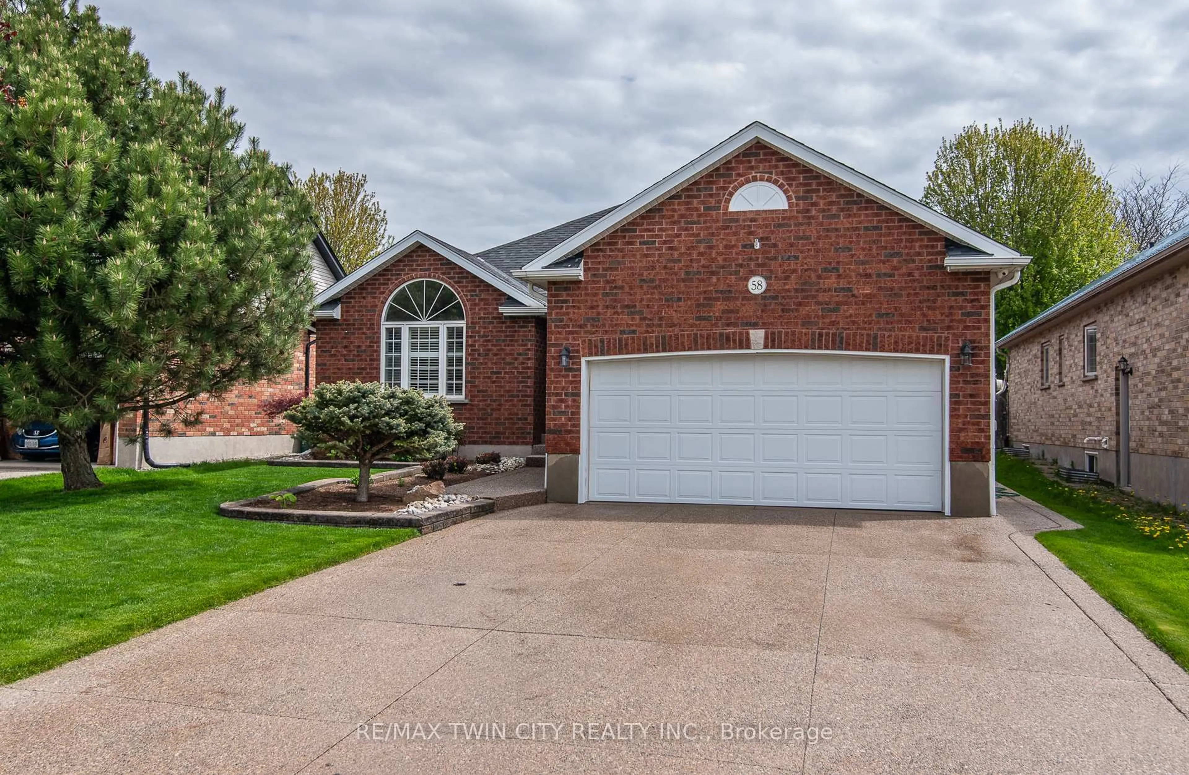 Home with brick exterior material, street for 58 Zinkann Cres, Wellesley Ontario N0B 2T0