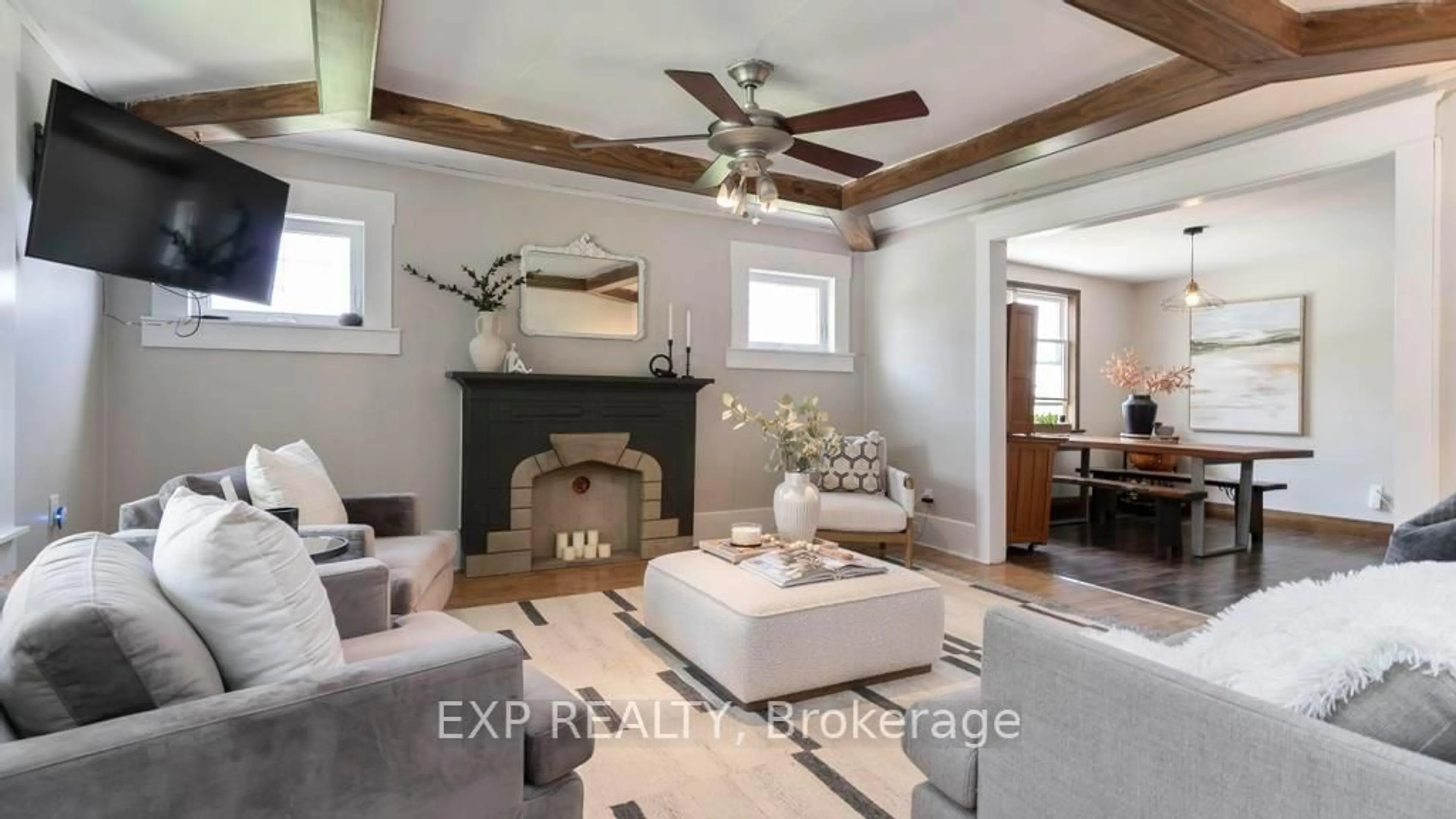 Living room with furniture, unknown for 22719 Thames Rd, Southwest Middlesex Ontario N0L 1A0