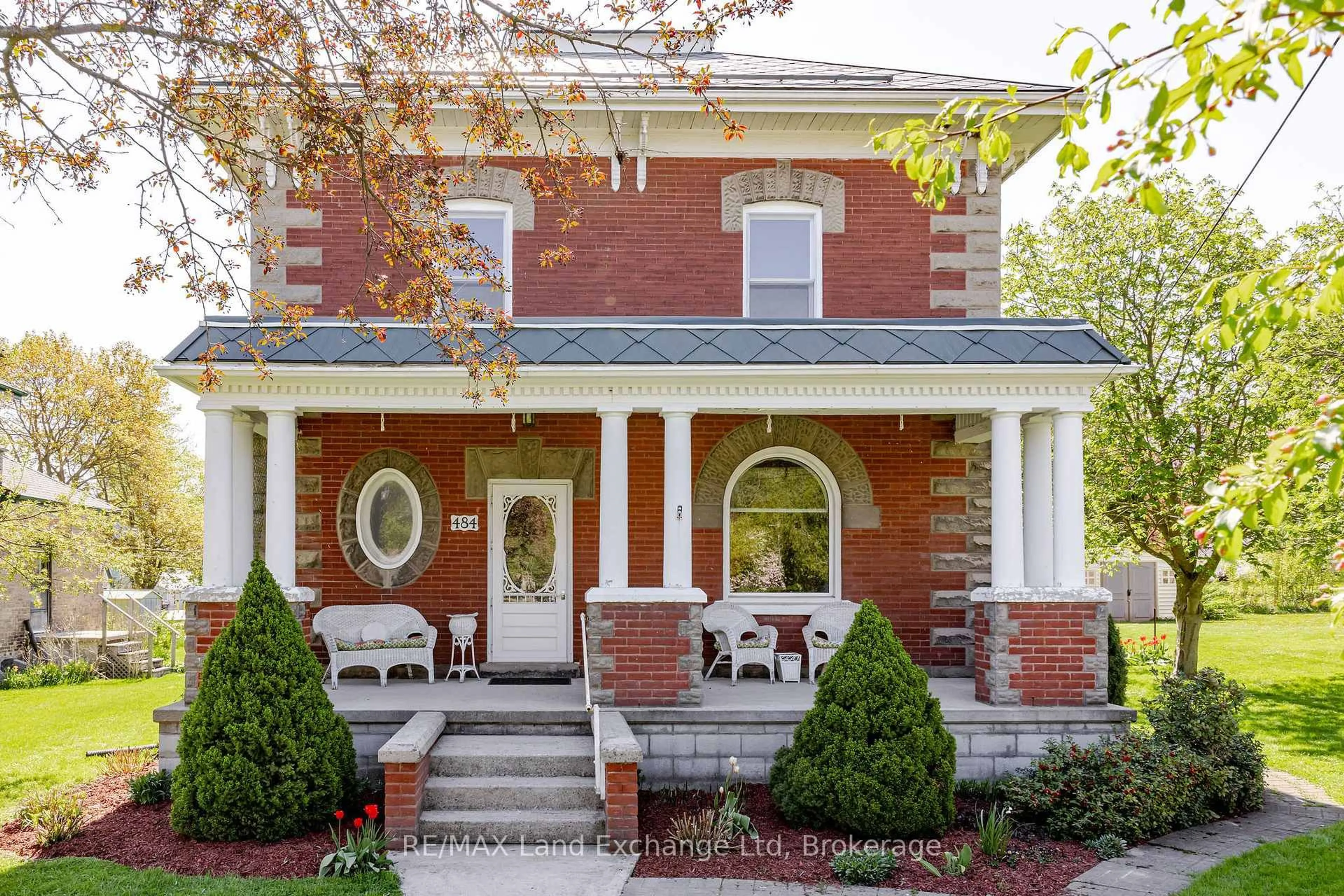 Home with brick exterior material, street for 484 Queen St, North Huron Ontario N0M 1H0