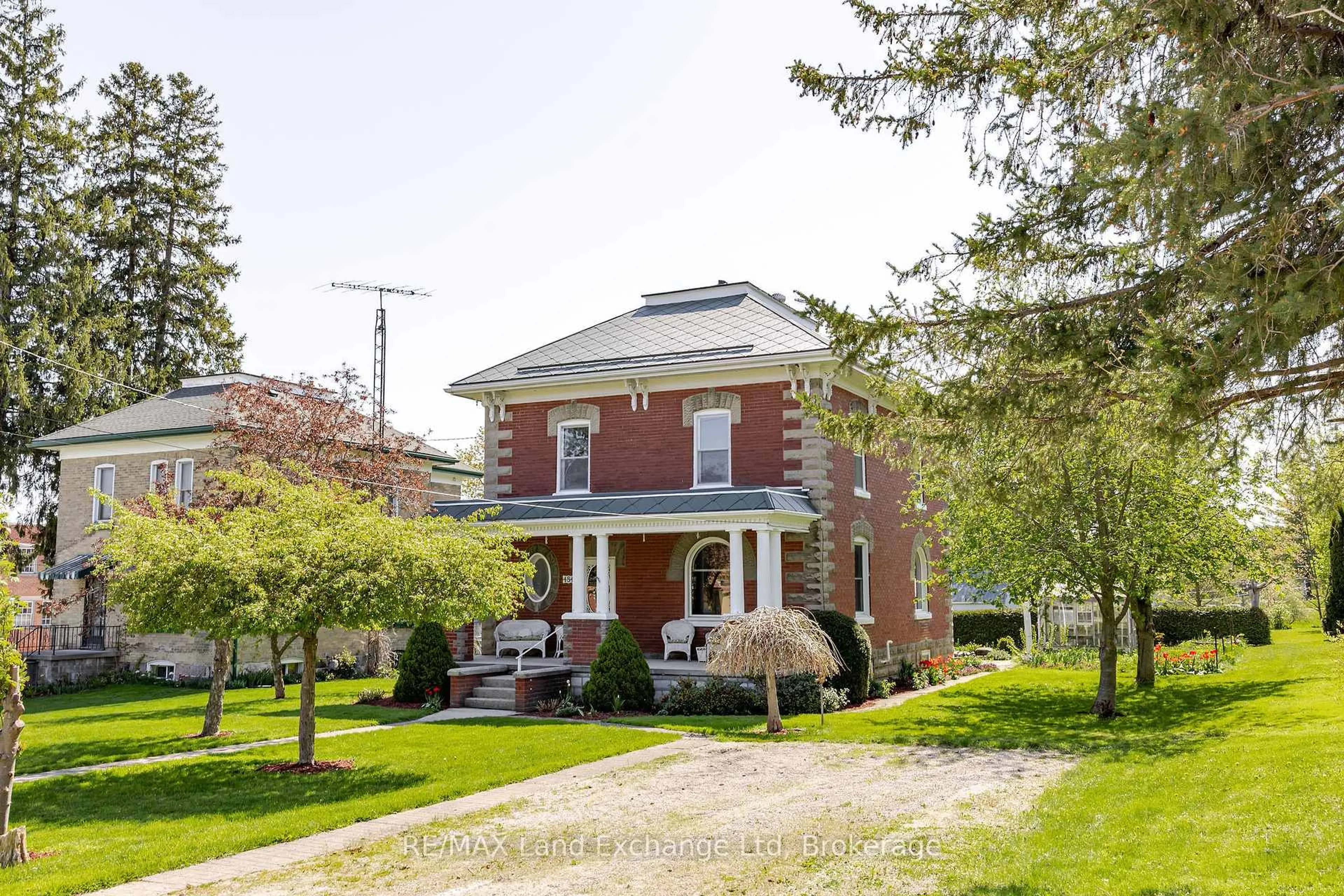 Home with brick exterior material, street for 484 Queen St, North Huron Ontario N0M 1H0