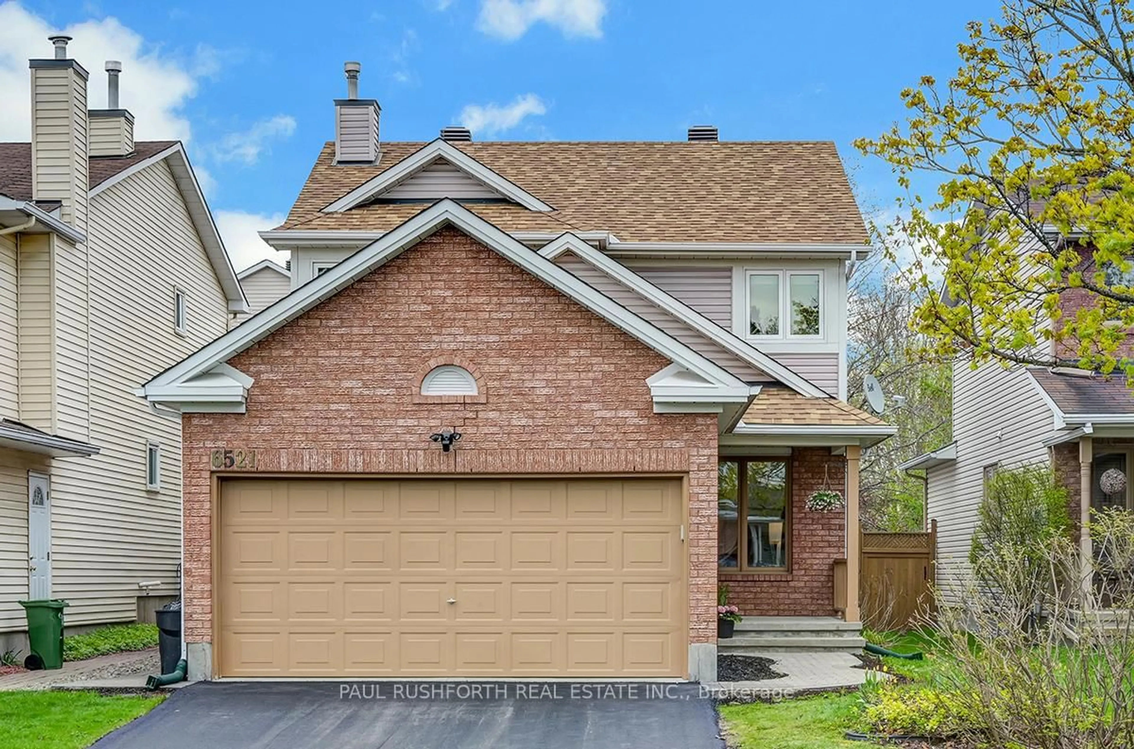Home with brick exterior material, street for 6521 Tooney Dr, Orleans Ontario K1C 7H1
