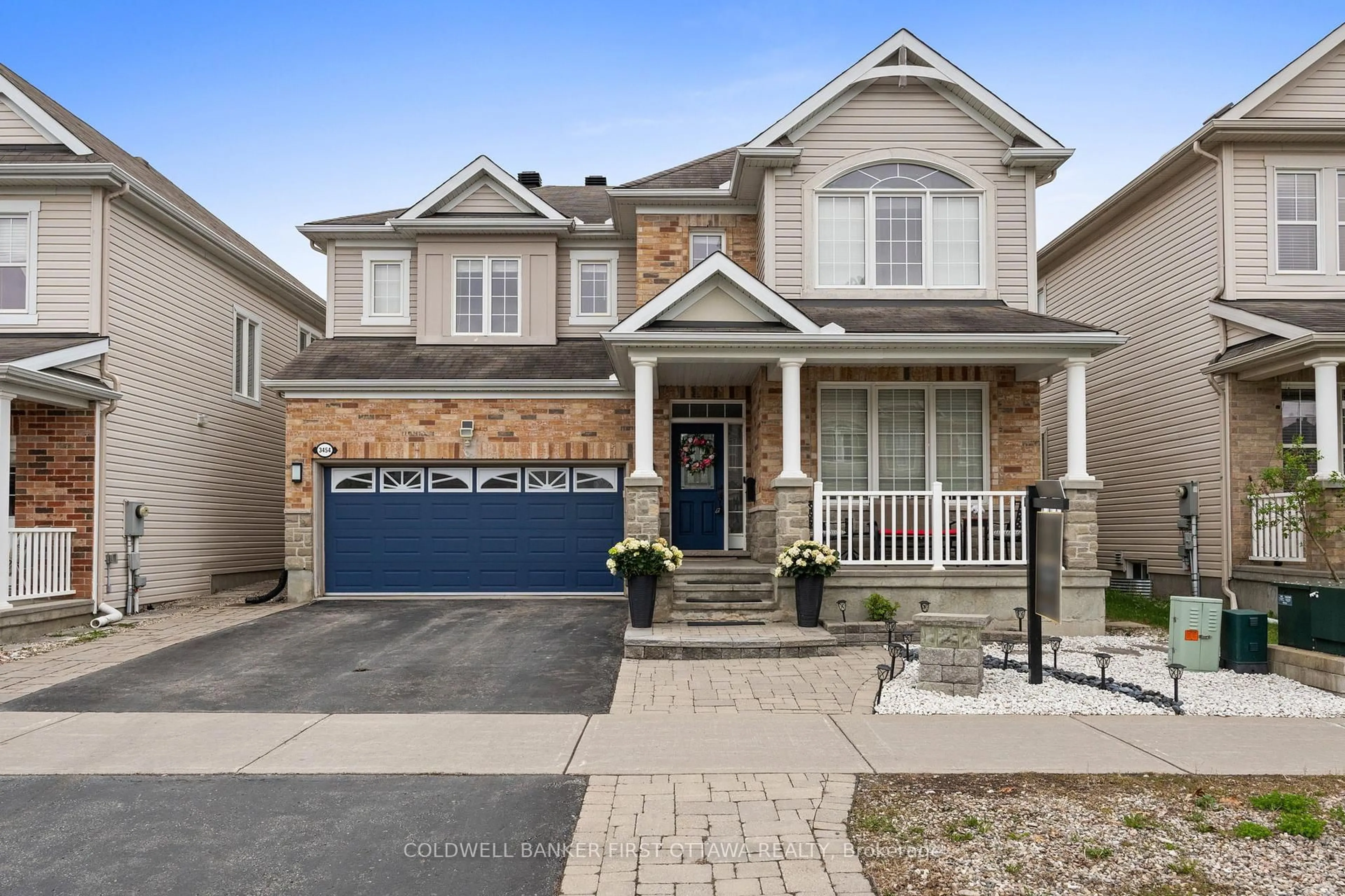 Home with brick exterior material, street for 3454 RIVER RUN Ave, Ottawa Ontario K2J 0R8