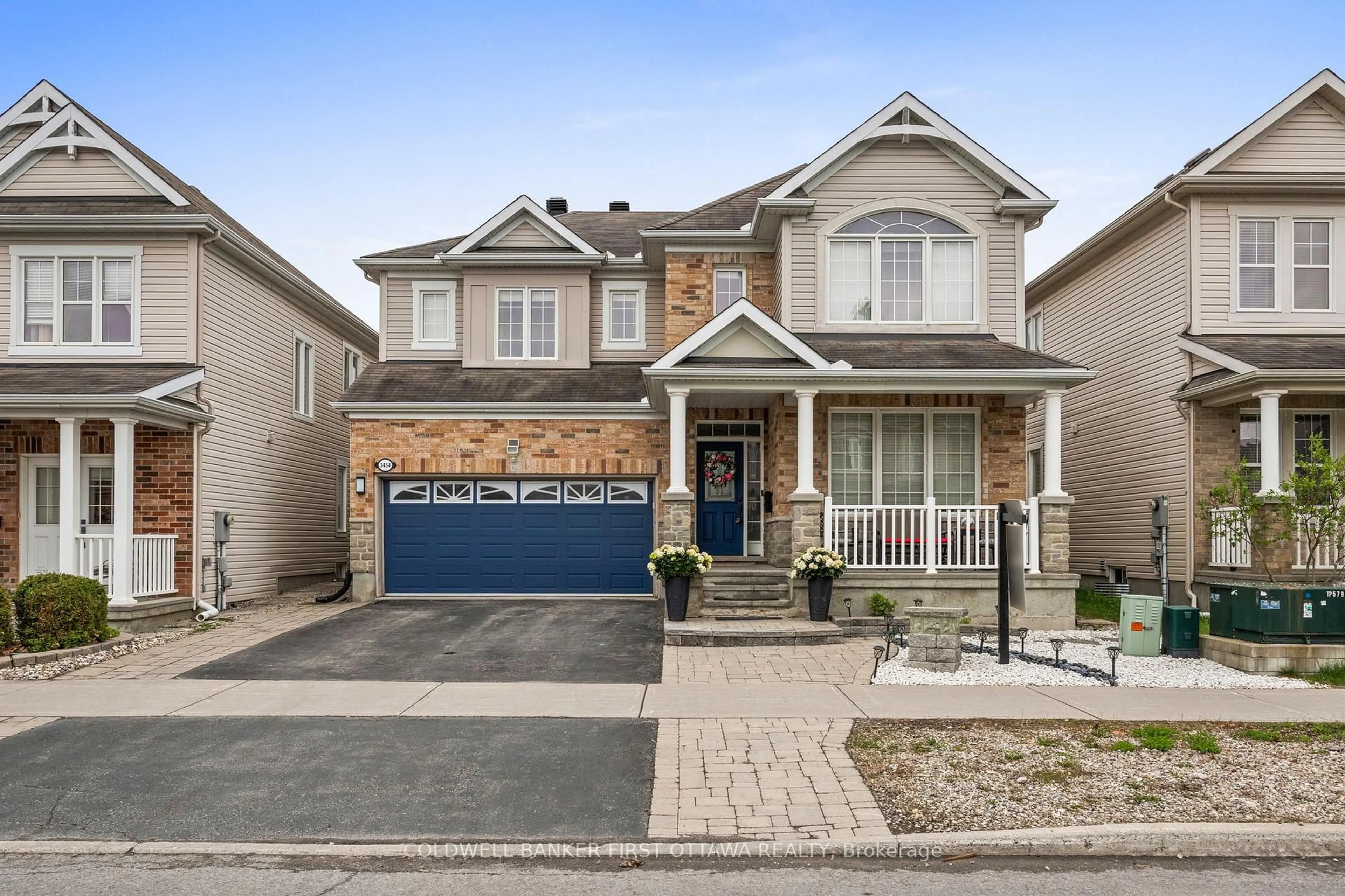 Home with brick exterior material, street for 3454 RIVER RUN Ave, Ottawa Ontario K2J 0R8