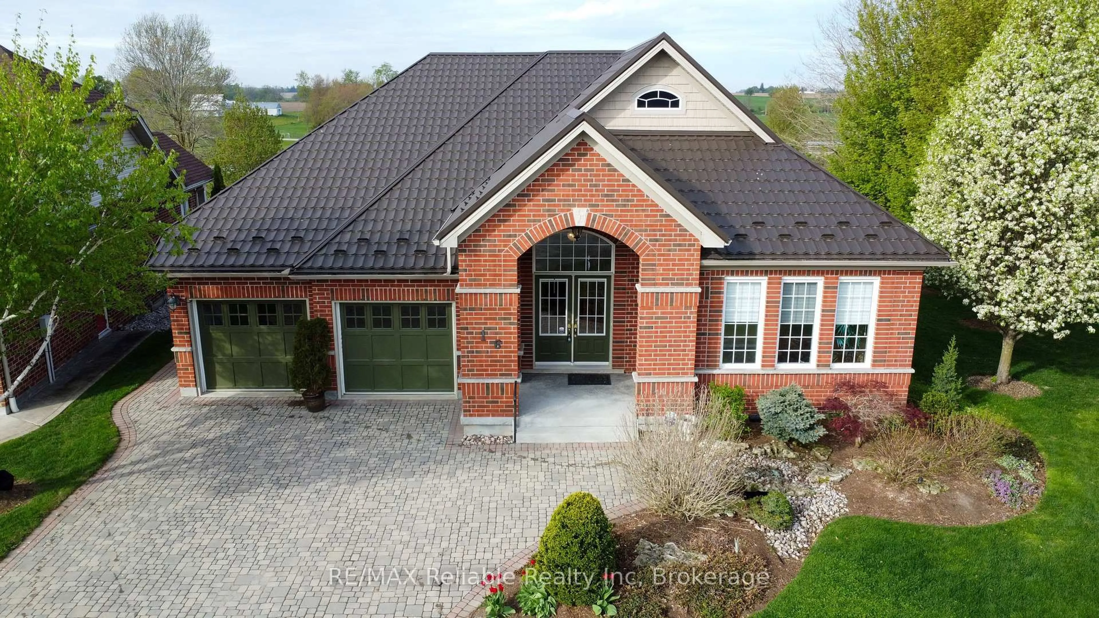 Home with brick exterior material, building for 16 Stornoway Cres, Huron East Ontario N0K 1W0