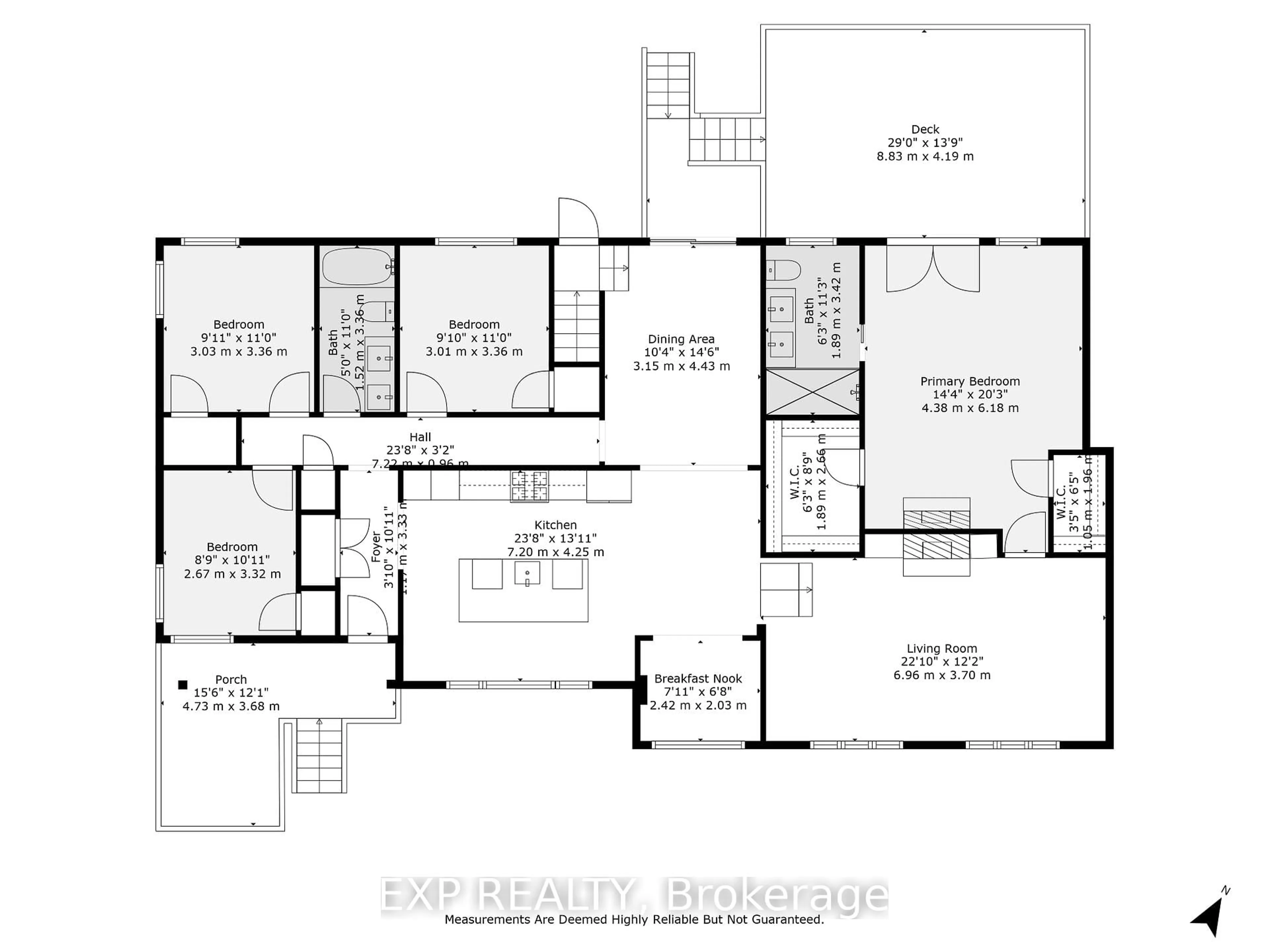 Floor plan for 23 Harris Pl, Ottawa Ontario K2G 2P3
