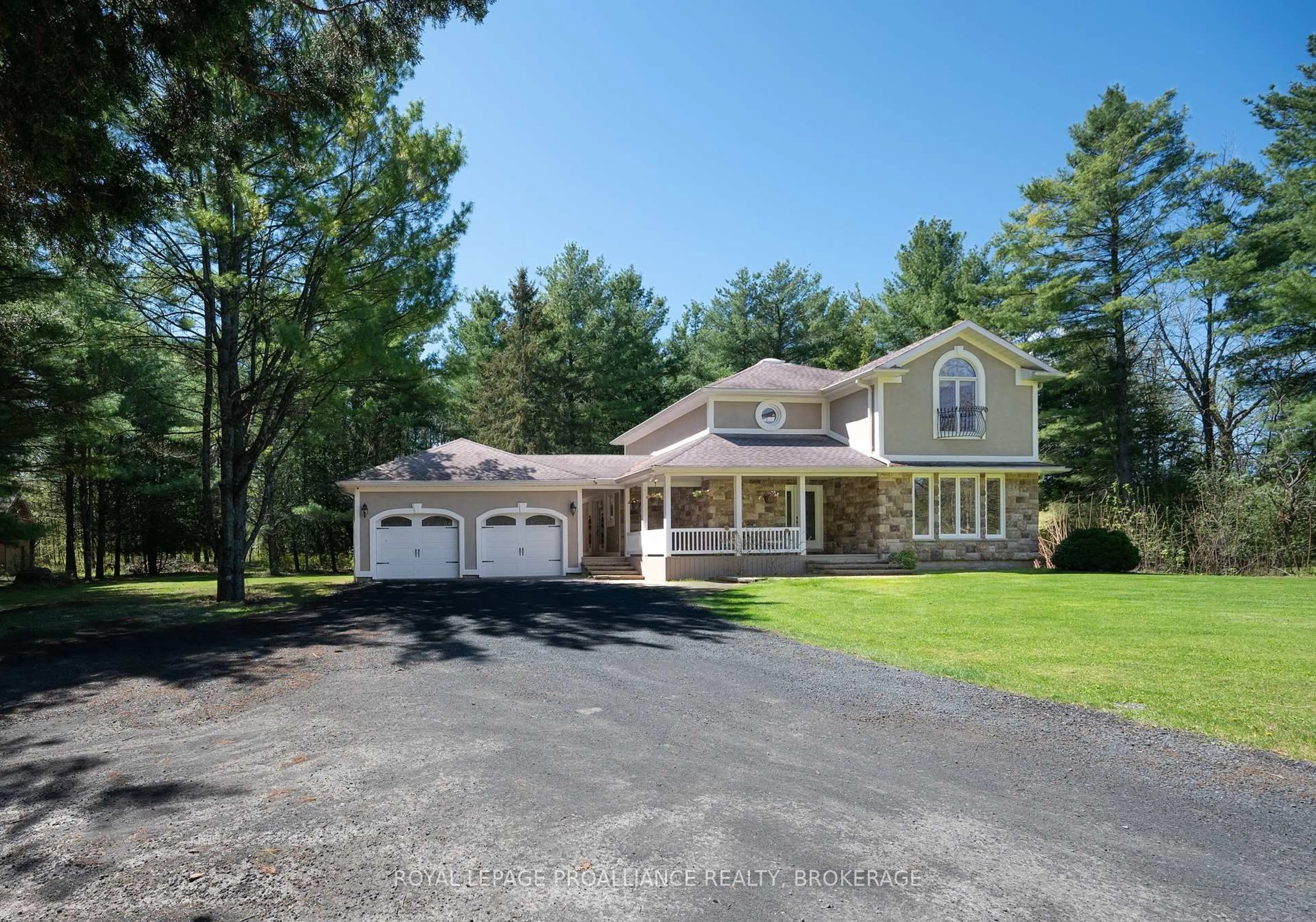A pic from outside/outdoor area/front of a property/back of a property/a pic from drone, street for 1800 Radage Rd, Kingston Ontario K7P 2Y8