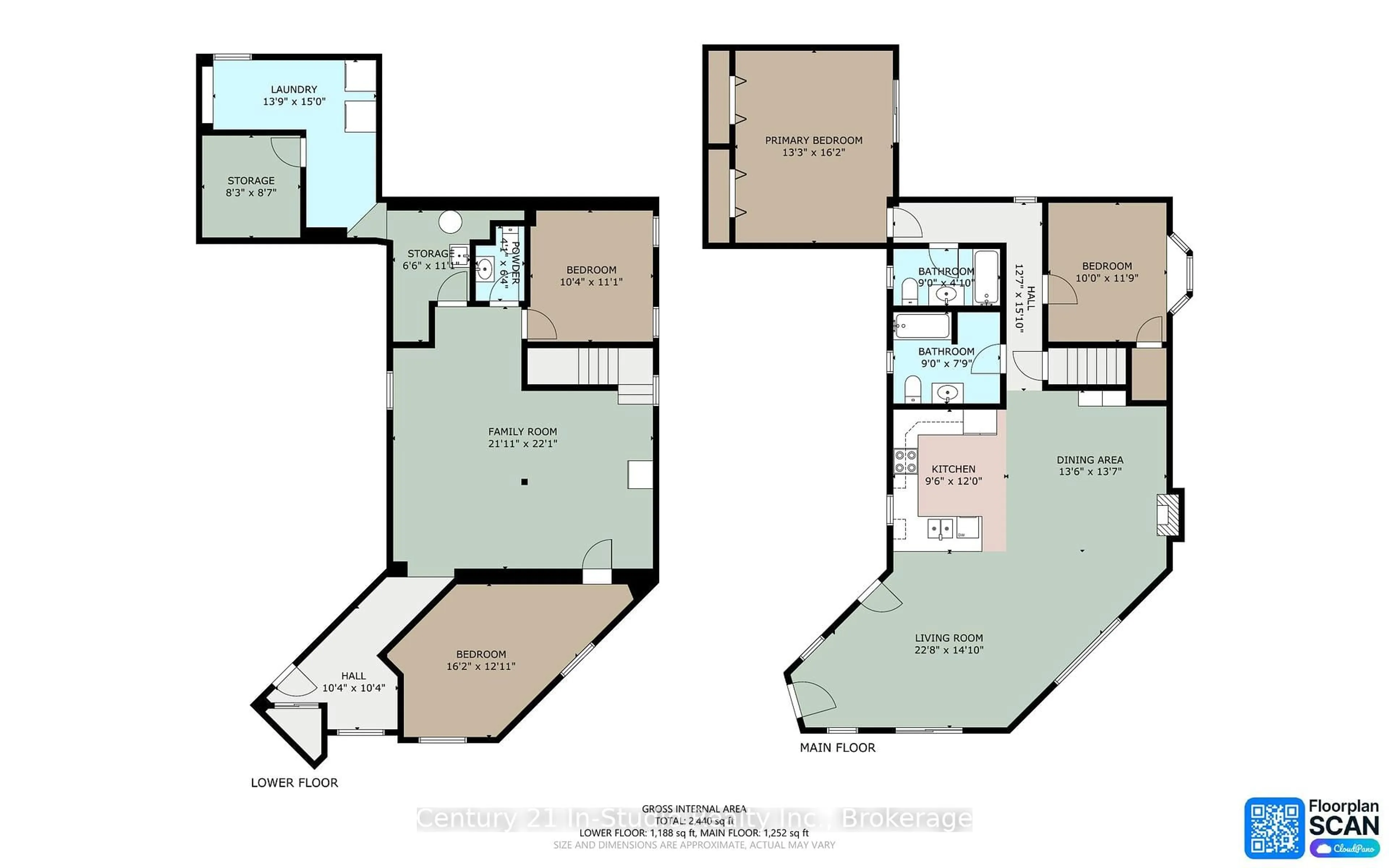 Floor plan for 119 Pine Tree Harbour Rd, Northern Bruce Peninsula Ontario N0H 1Z0