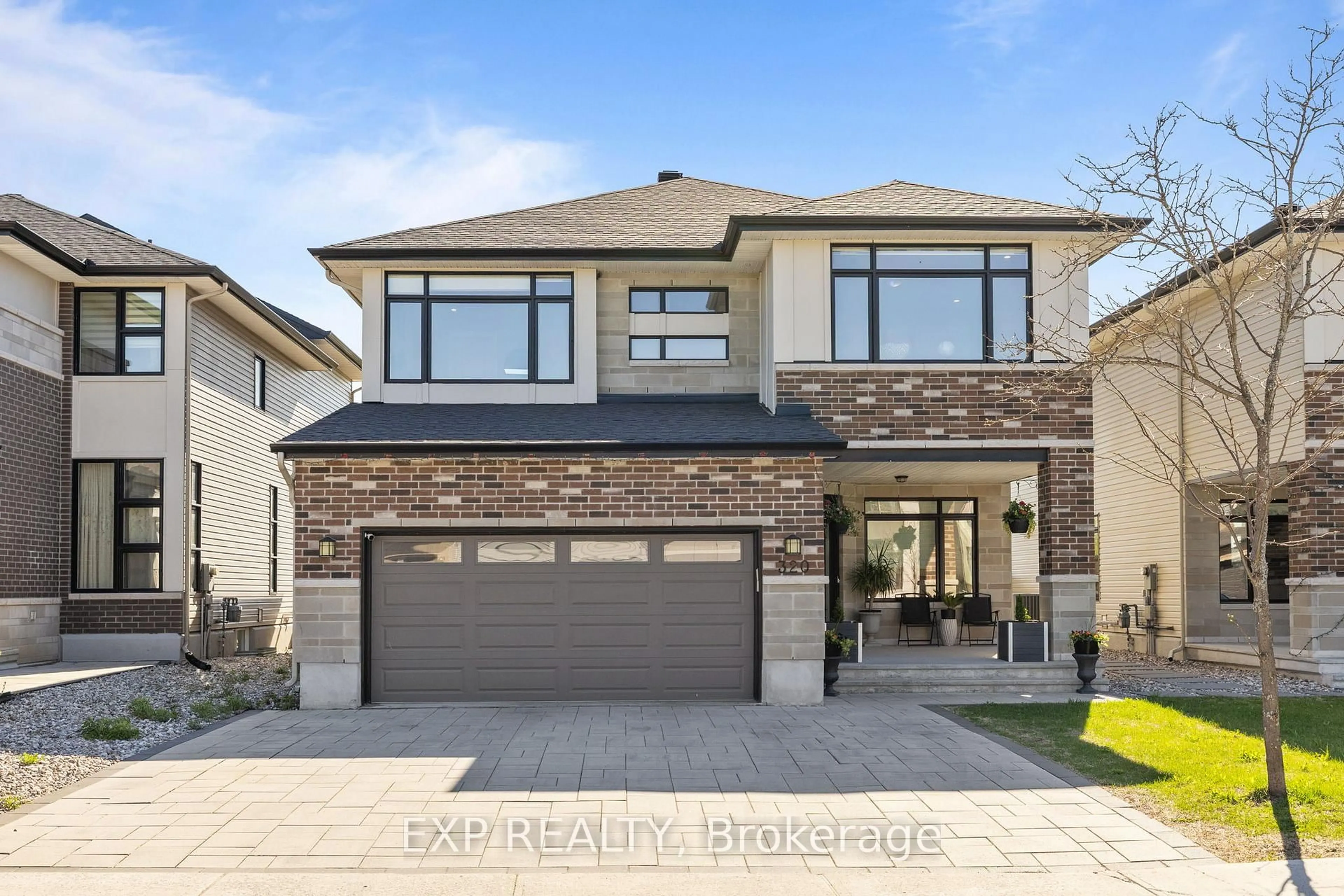 Home with brick exterior material, street for 320 Serenade Cres, Ottawa Ontario K1X 0B9