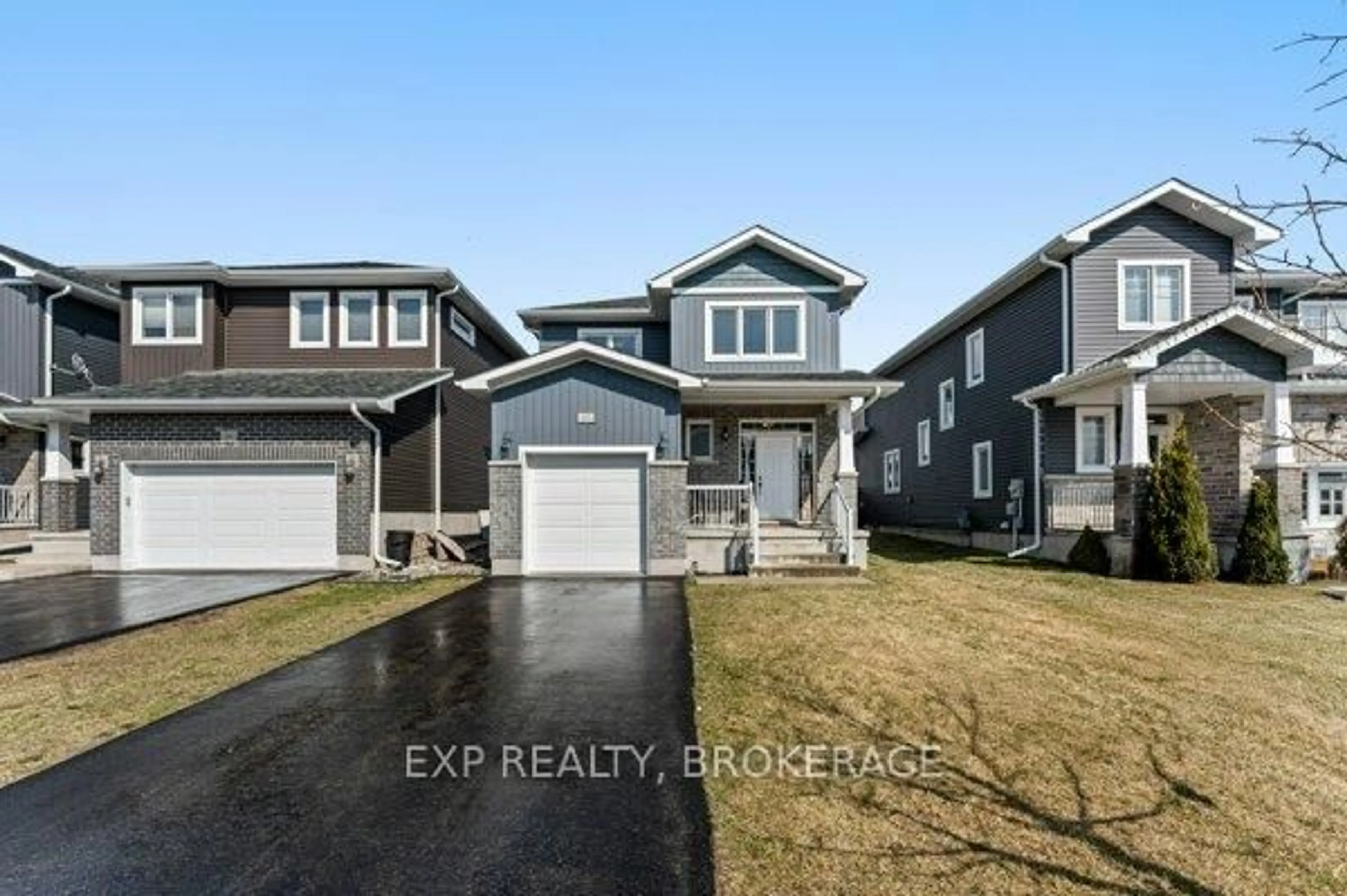Home with vinyl exterior material, street for 107 Hazlett St, Loyalist Ontario K7N 0C1