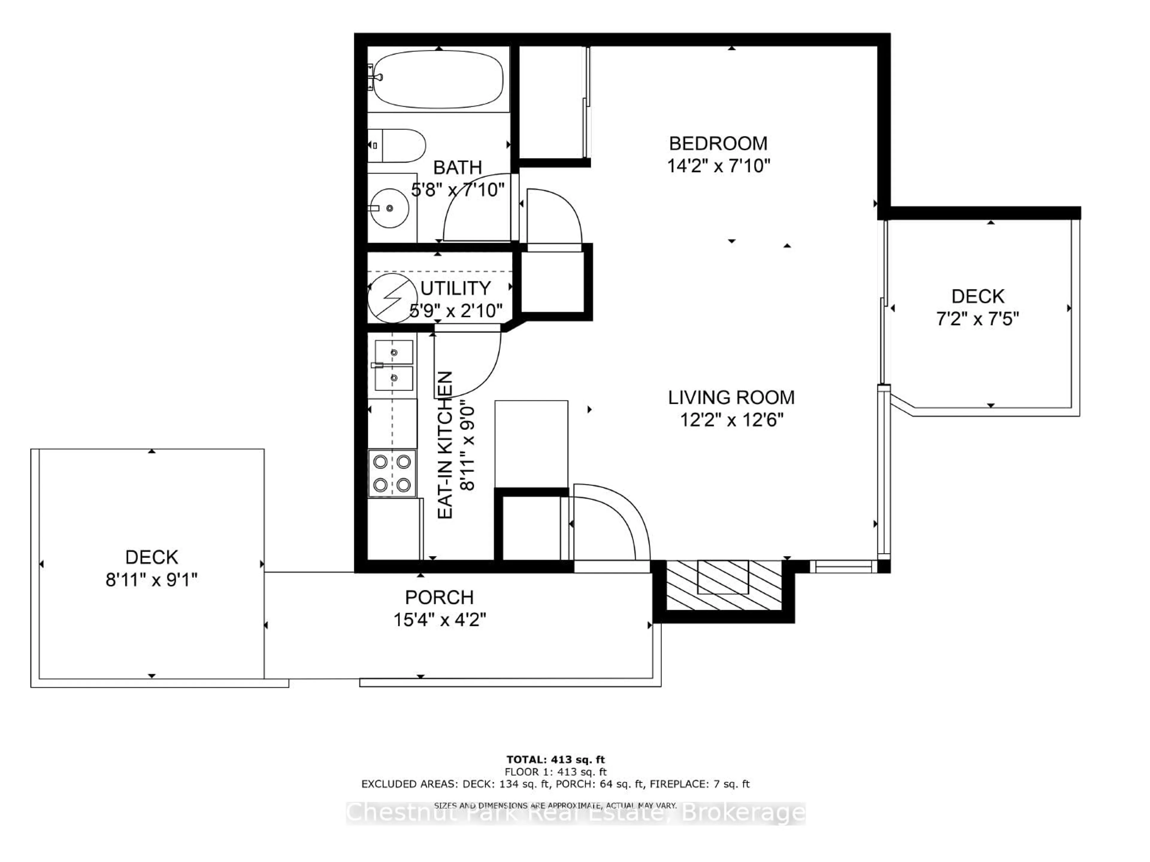 Floor plan for 796468 Grey Road 19 N/A #406, Blue Mountains Ontario L9Y 0N6