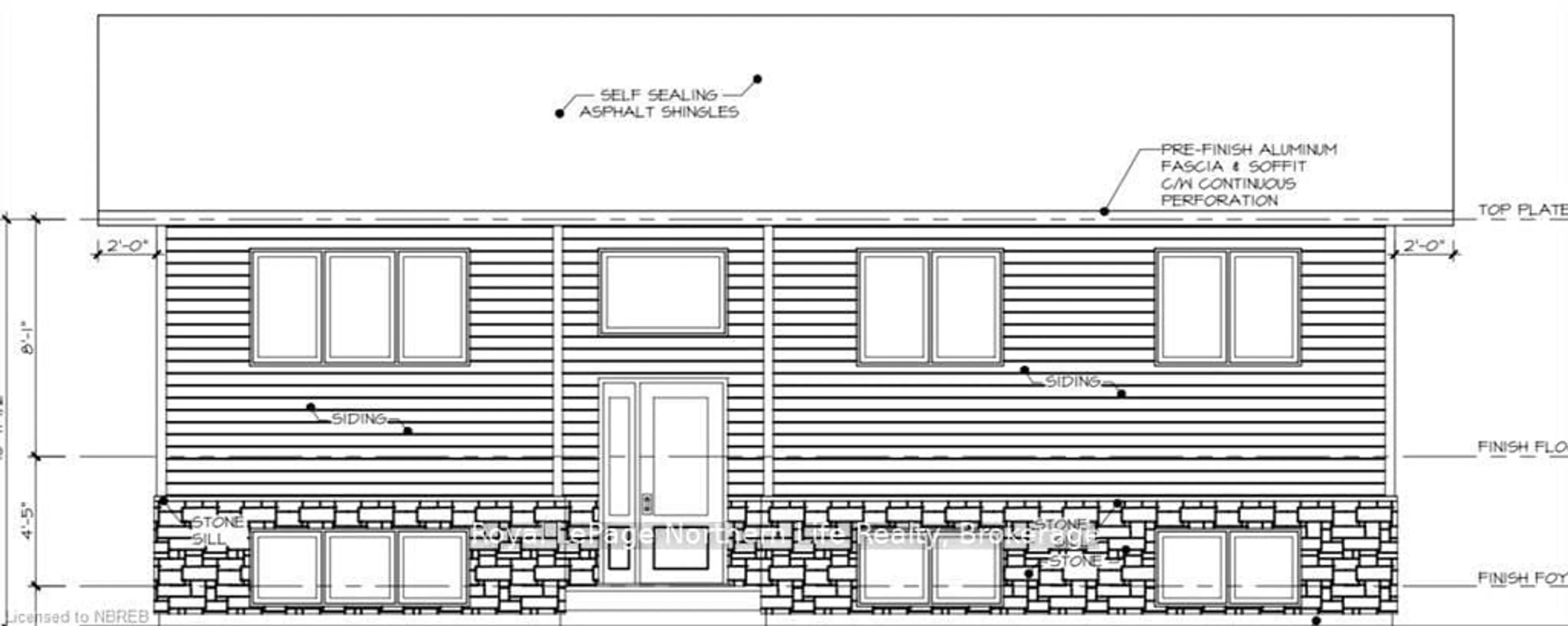 Floor plan for 424 Roy St, West Nipissing Ontario P2B 2B5