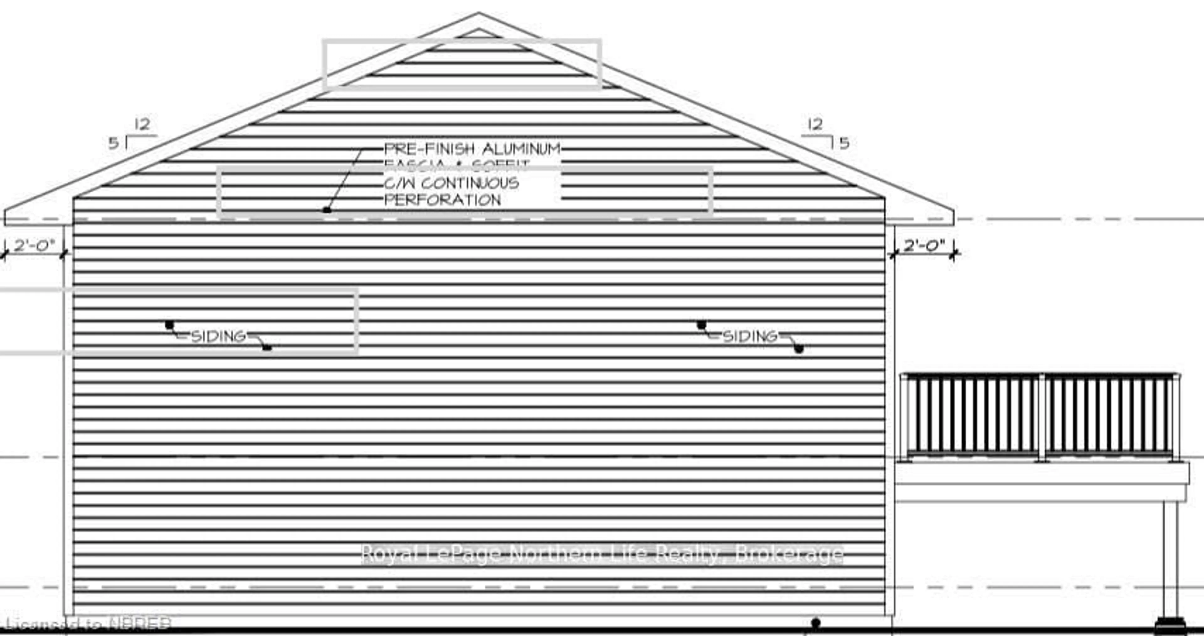Shed for 424 Roy St, West Nipissing Ontario P2B 2B5