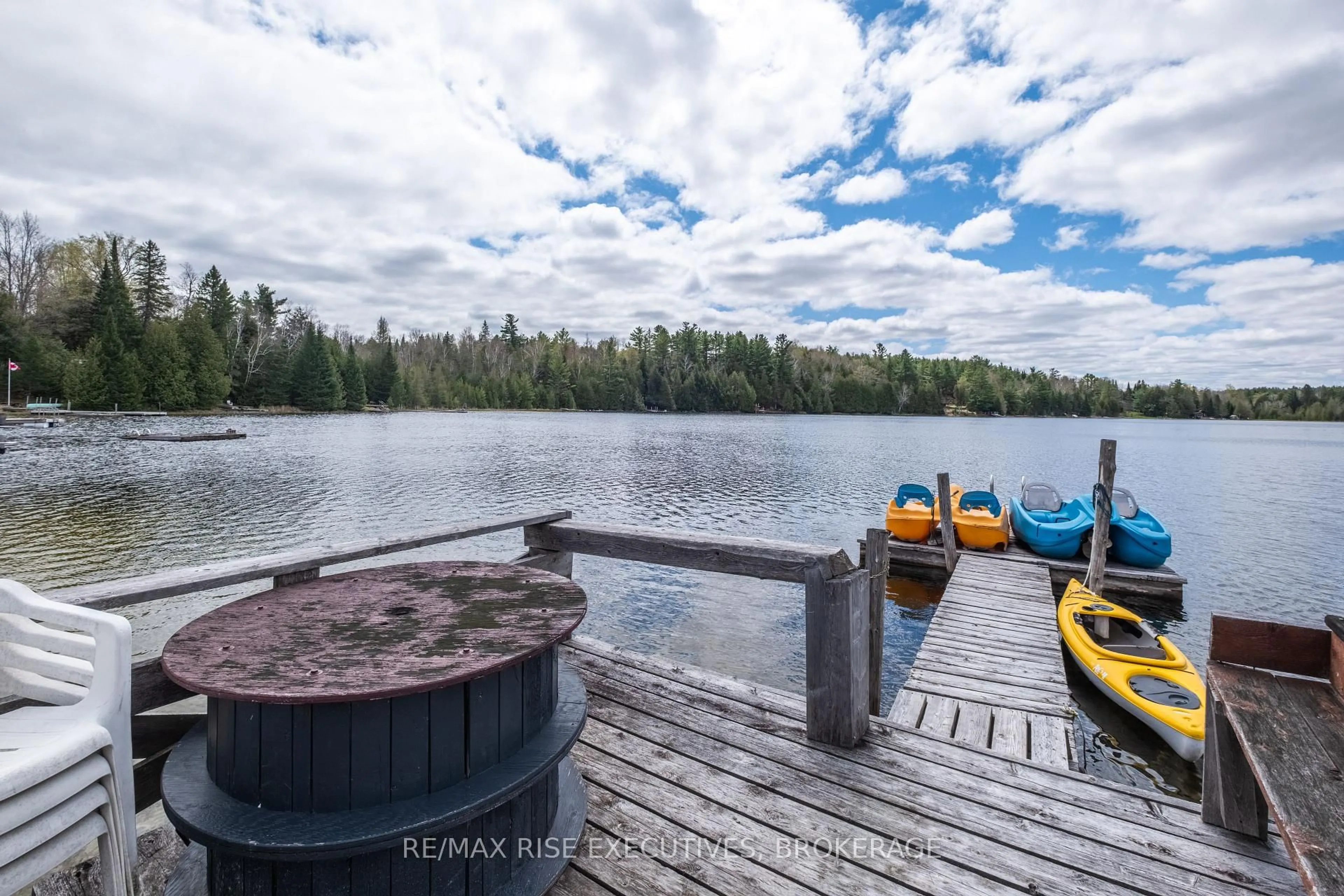 Patio, water/lake/river/ocean view for 817 Darling Concession 7 Road N/A, Lanark Ontario K0G 1K0