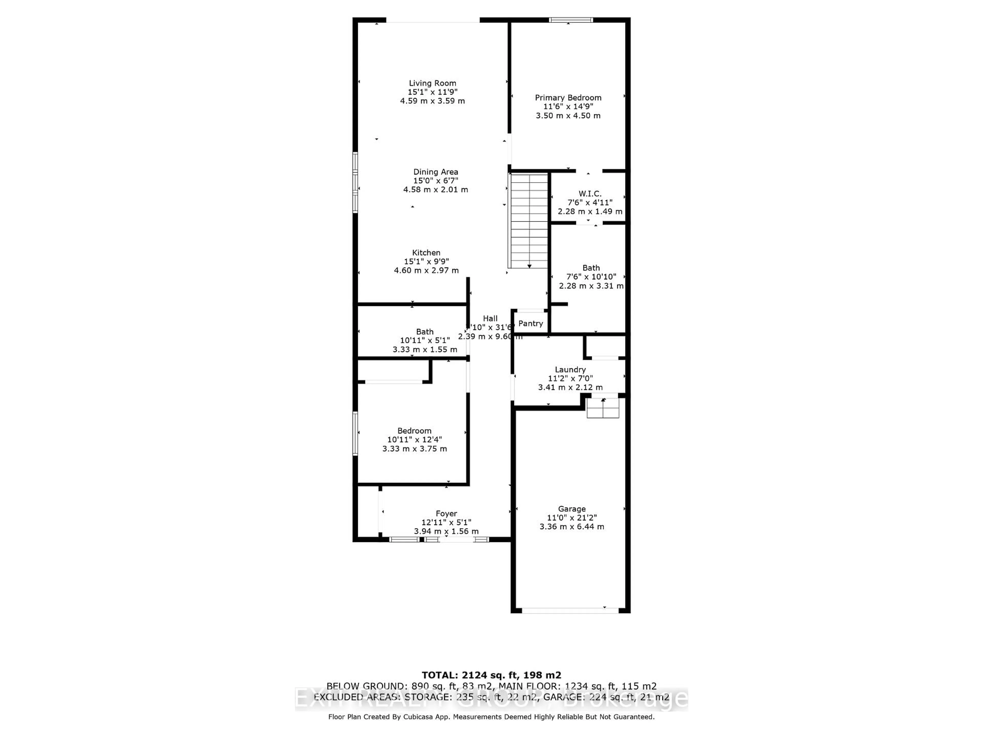 Floor plan for 74 Wims Way, Belleville Ontario K8N 0H8