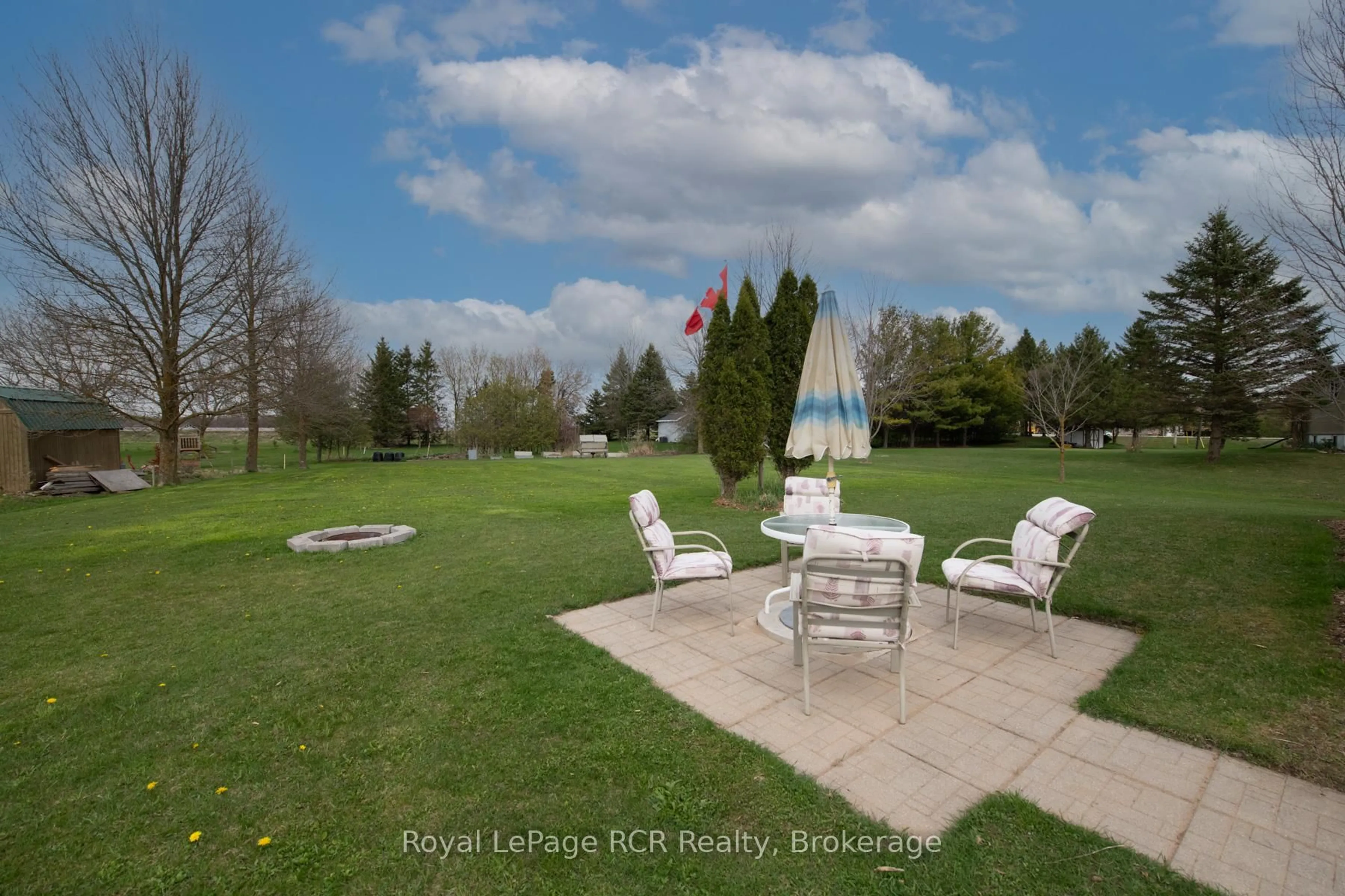 Patio, water/lake/river/ocean view for 9485 Maas Park Dr, Wellington North Ontario N0G 2L0