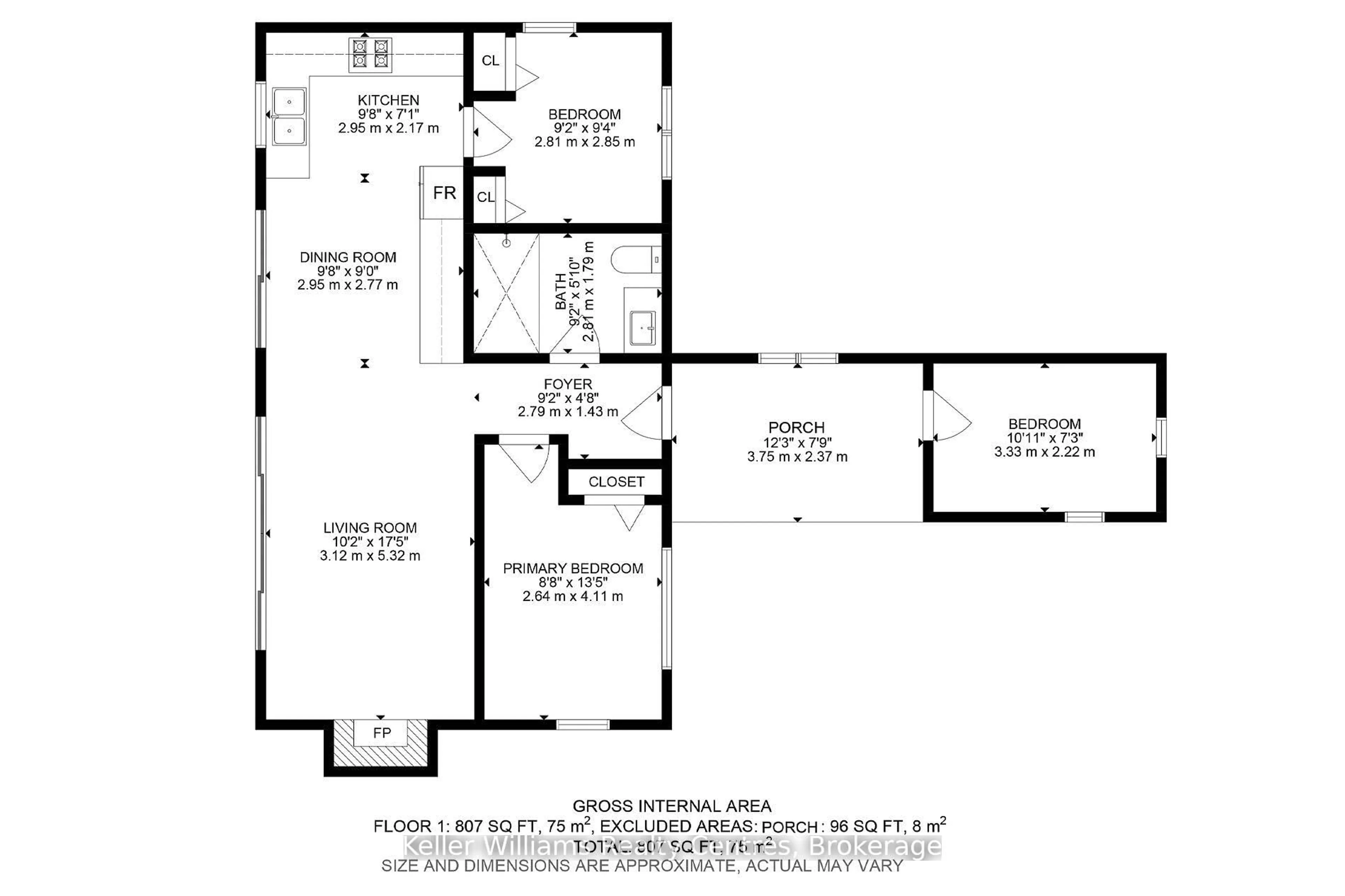 Floor plan for 78341 John St, Central Huron Ontario N0M 1G0
