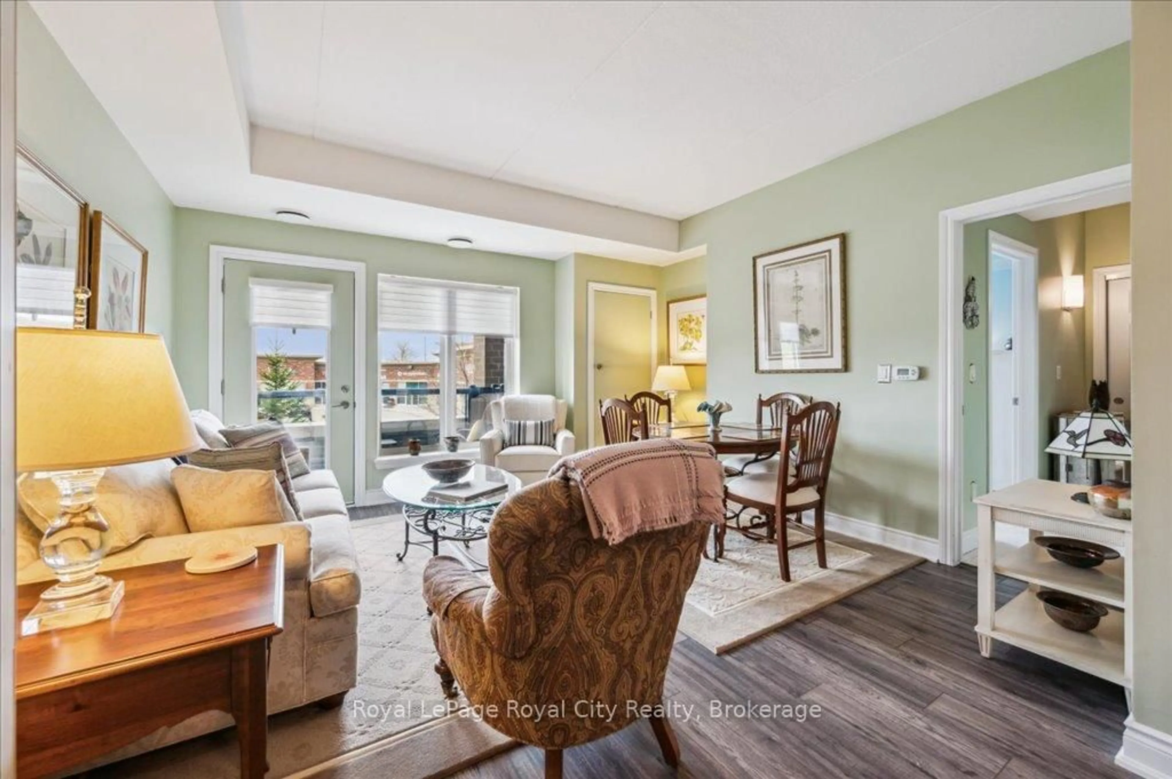Living room with furniture, unknown for 106 Bard Blvd #202, Guelph Ontario N1L 0L8
