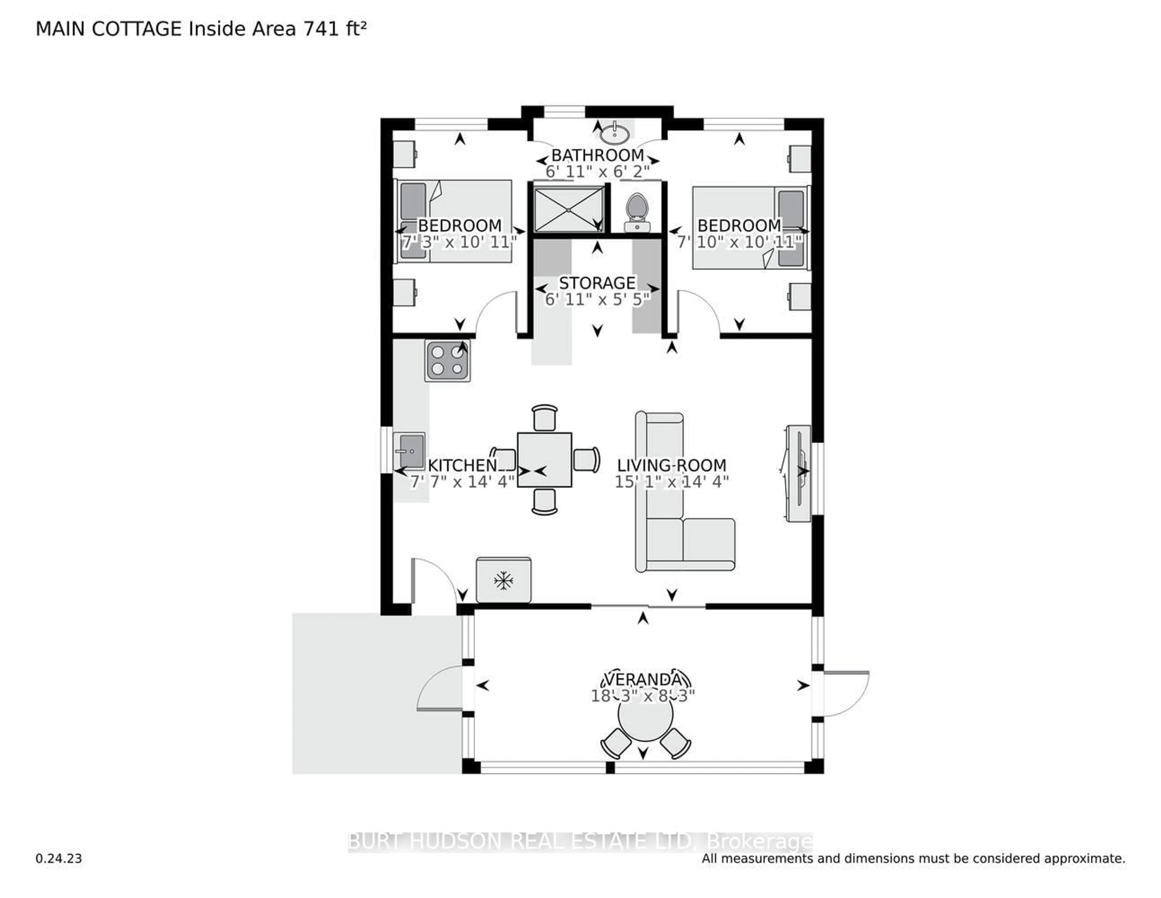 Floor plan for 911 Country Lane, Leeds and the Thousand Islands Ontario K0E 1B0