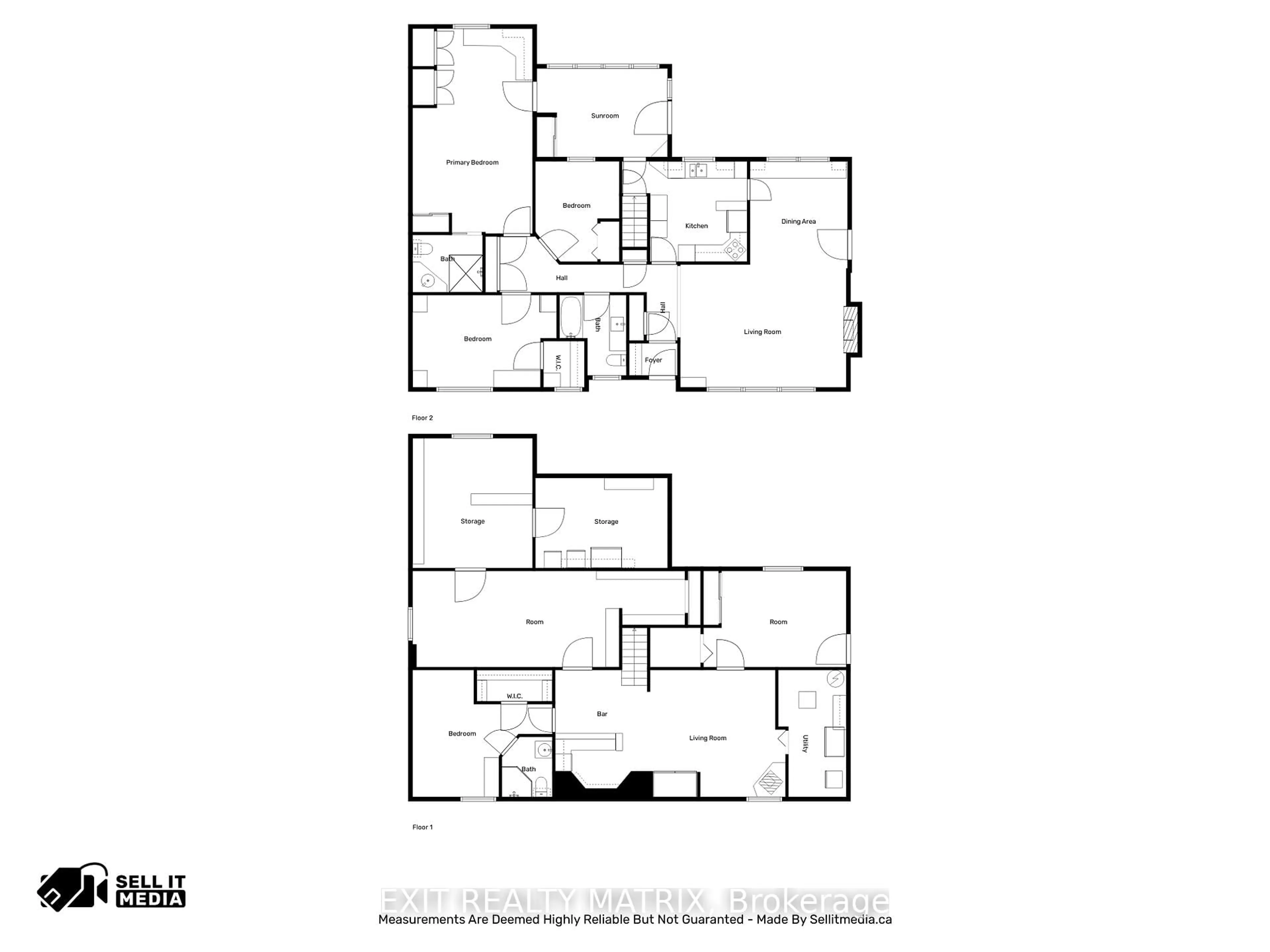 Floor plan for 440 Smyth Rd, Ottawa Ontario K1H 5A4