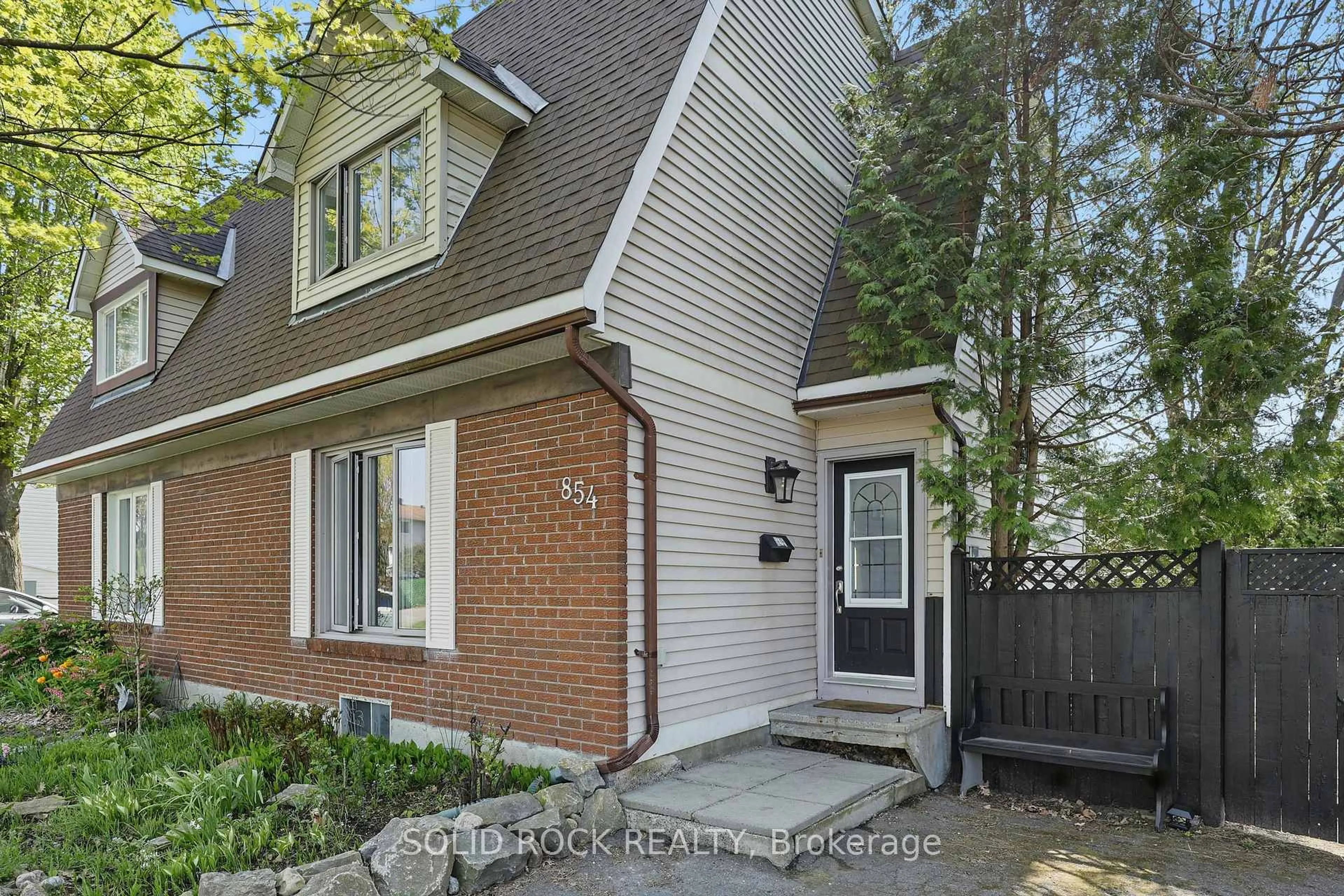 Home with brick exterior material, street for 854 Borland Dr, Ottawa Ontario K1E 1X5