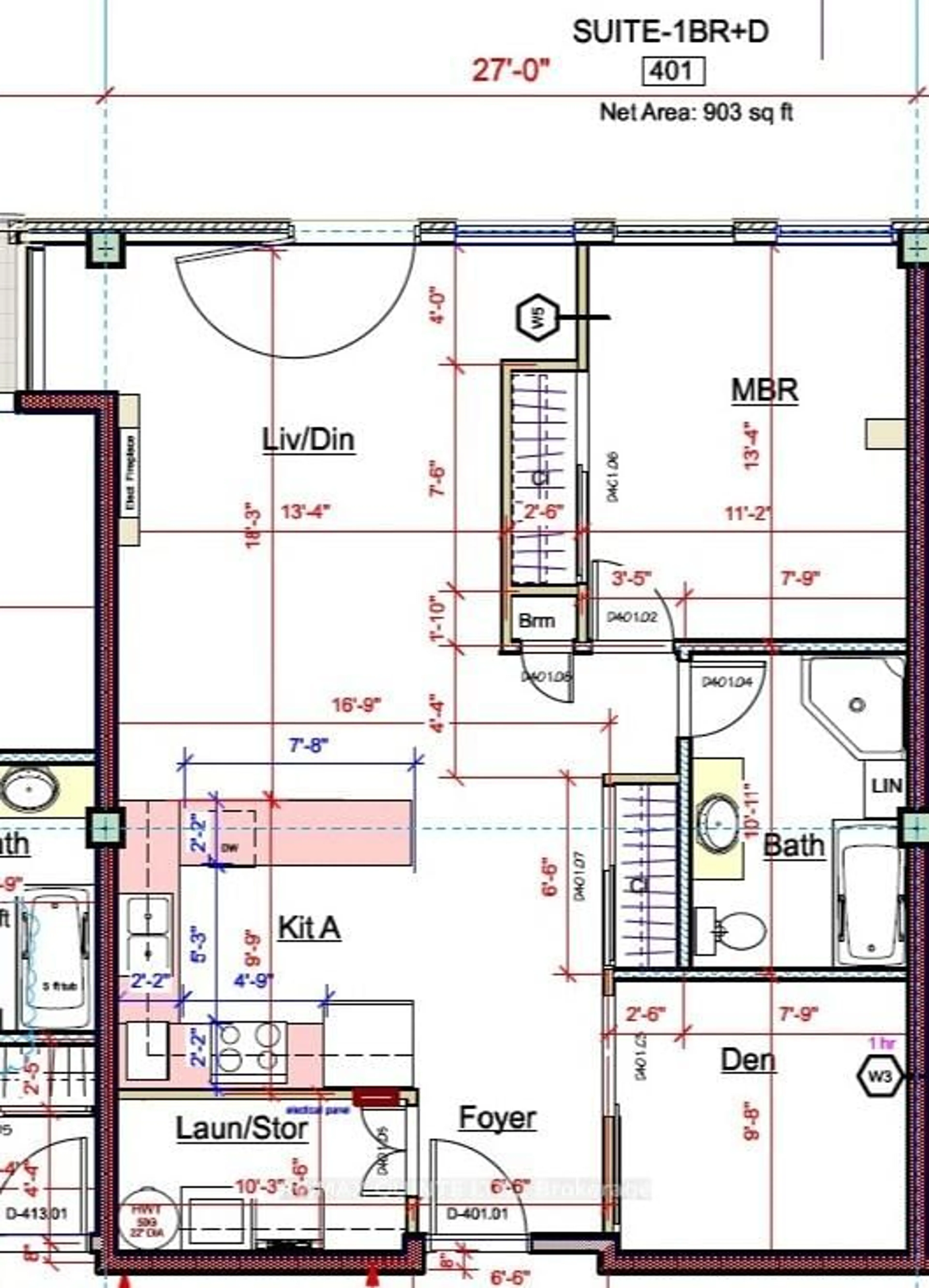 Floor plan for 199 Front St #401, Belleville Ontario K8N 5H5