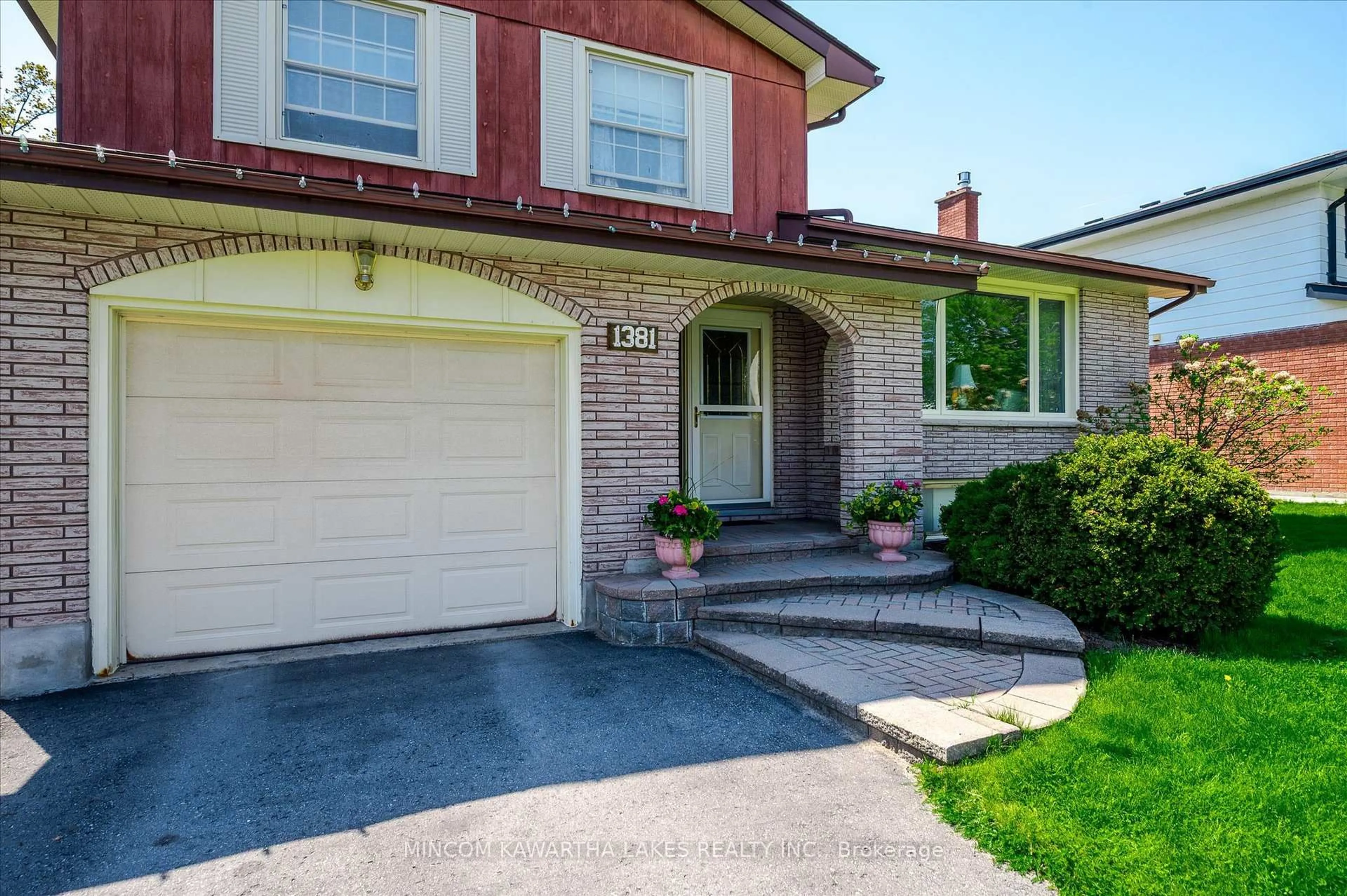 Home with brick exterior material, street for 1381 Heather Lane, Peterborough West Ontario K9J 7N1