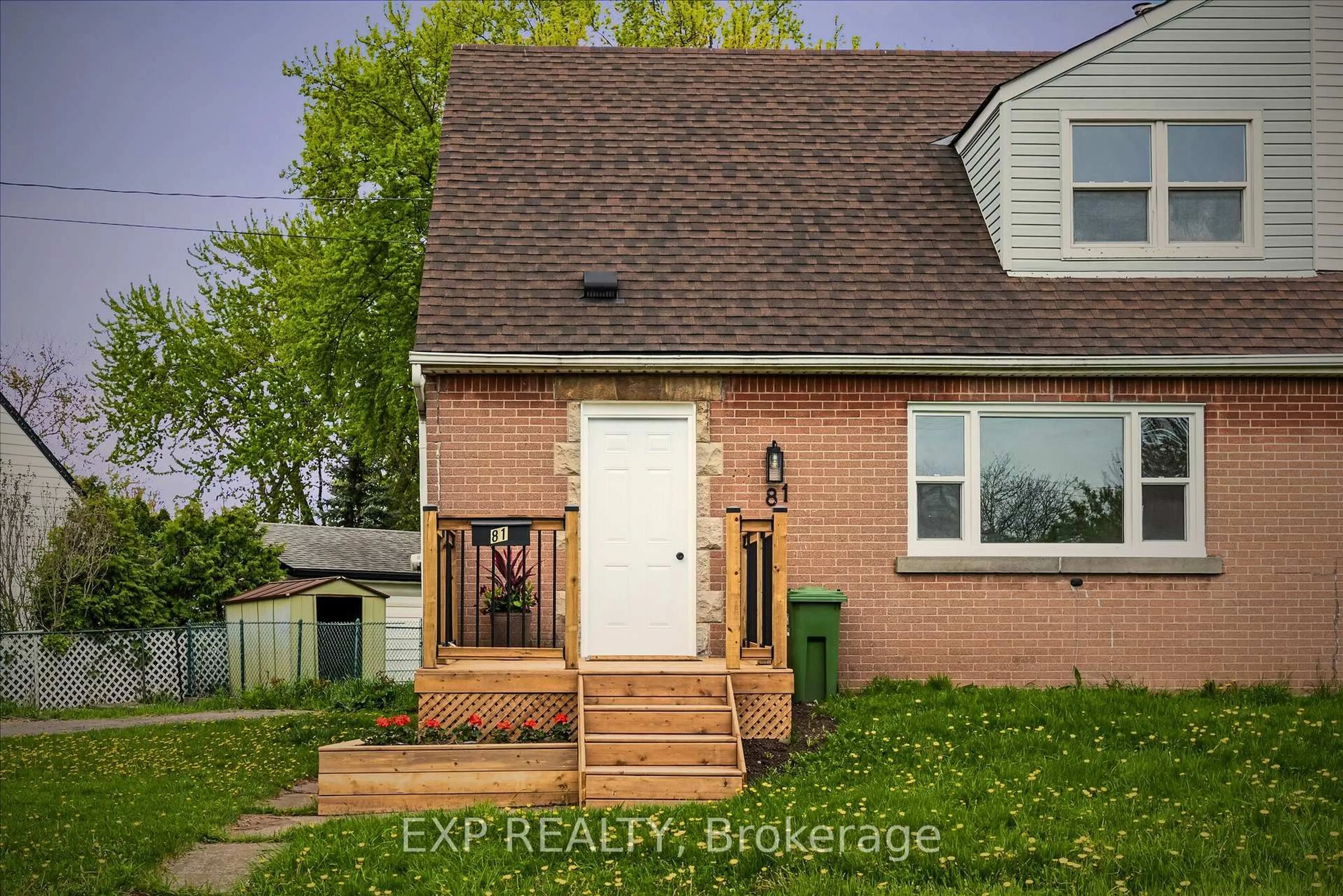 Home with brick exterior material, street for 81 Armstrong Ave, Hamilton Ontario L8H 1M7