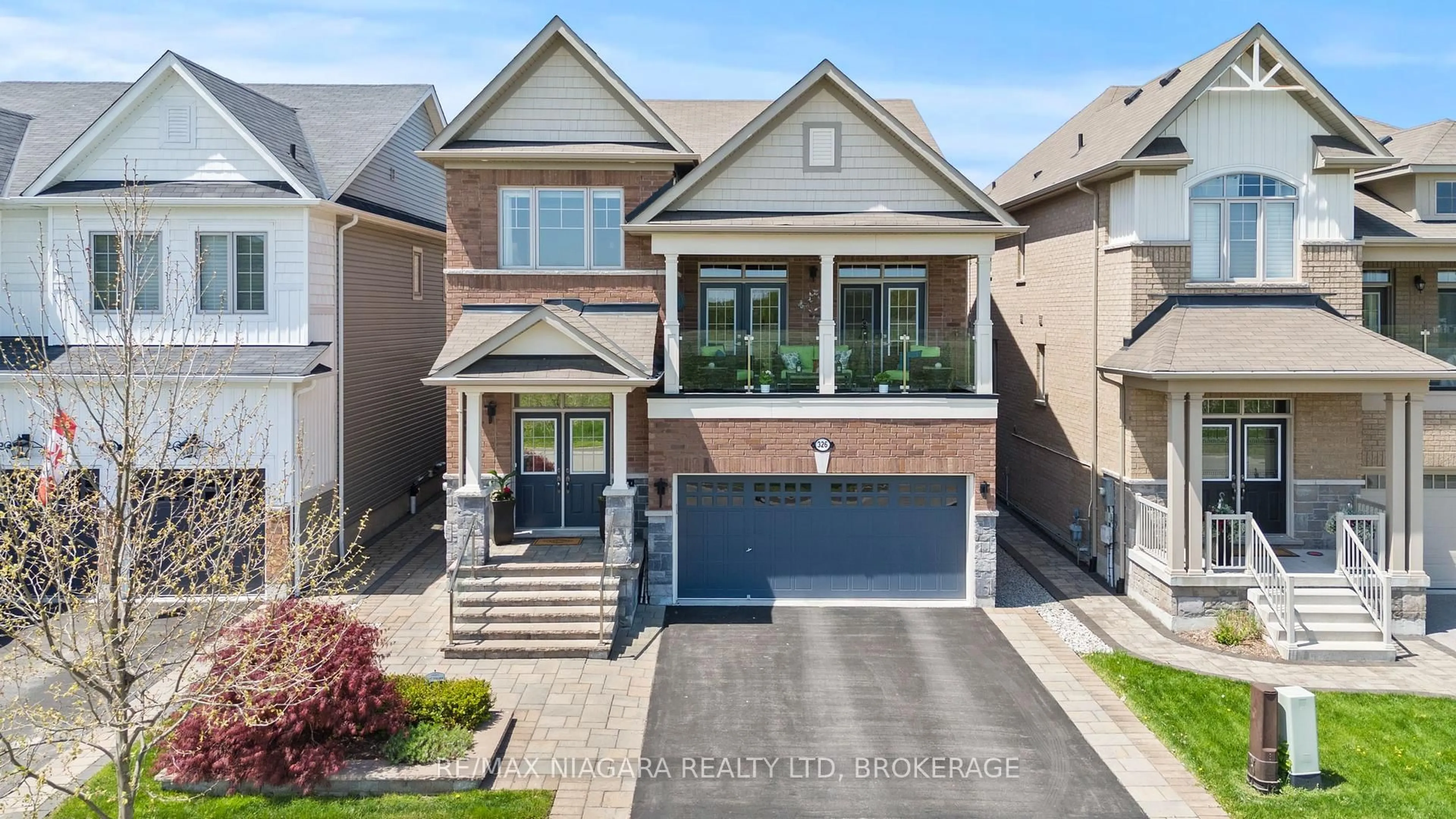 Home with brick exterior material, street for 326 Concession 3 Rd, Niagara-on-the-Lake Ontario L0S 1J0