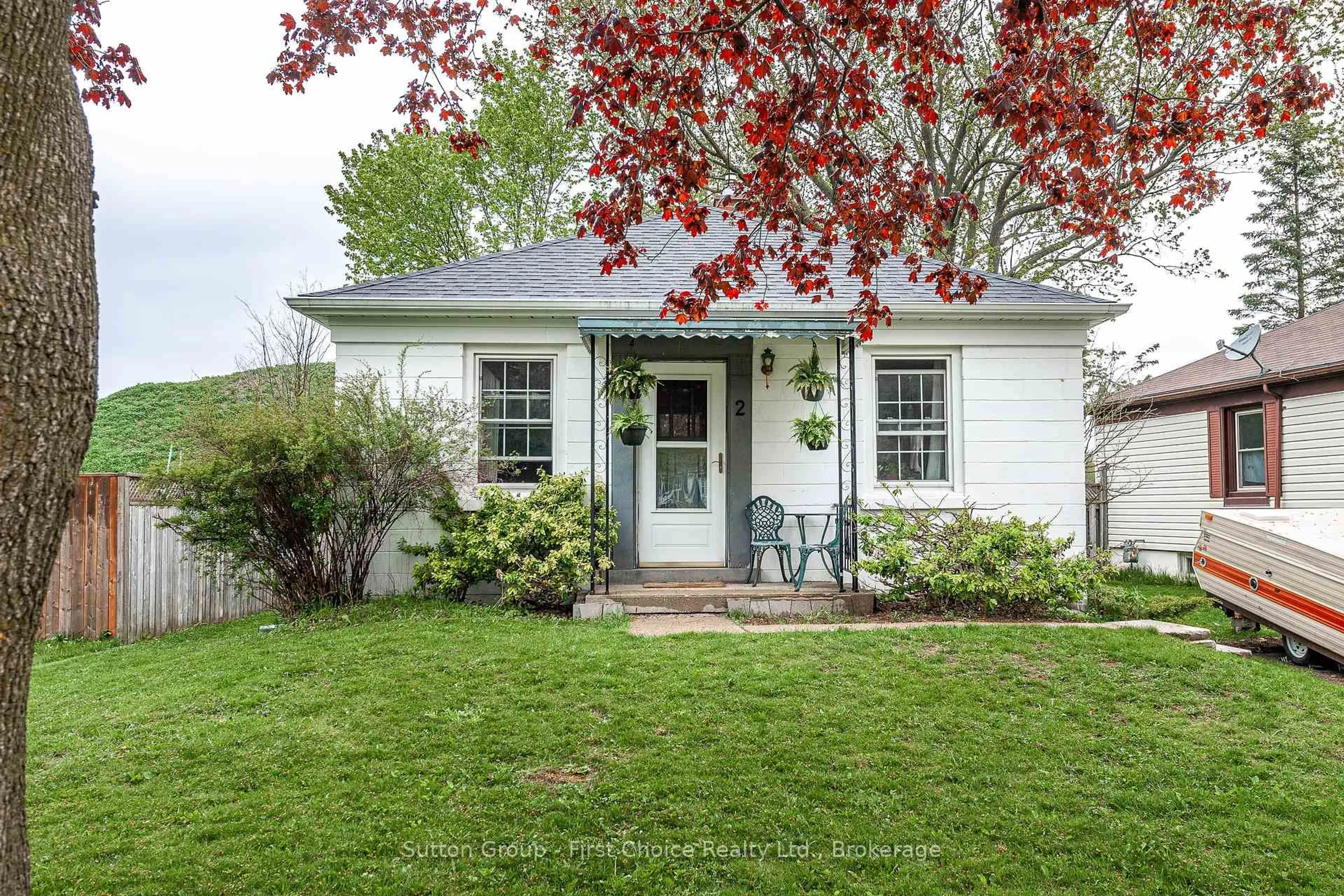 Home with vinyl exterior material, street for 2 Coriano St, Stratford Ontario N5A 6C3