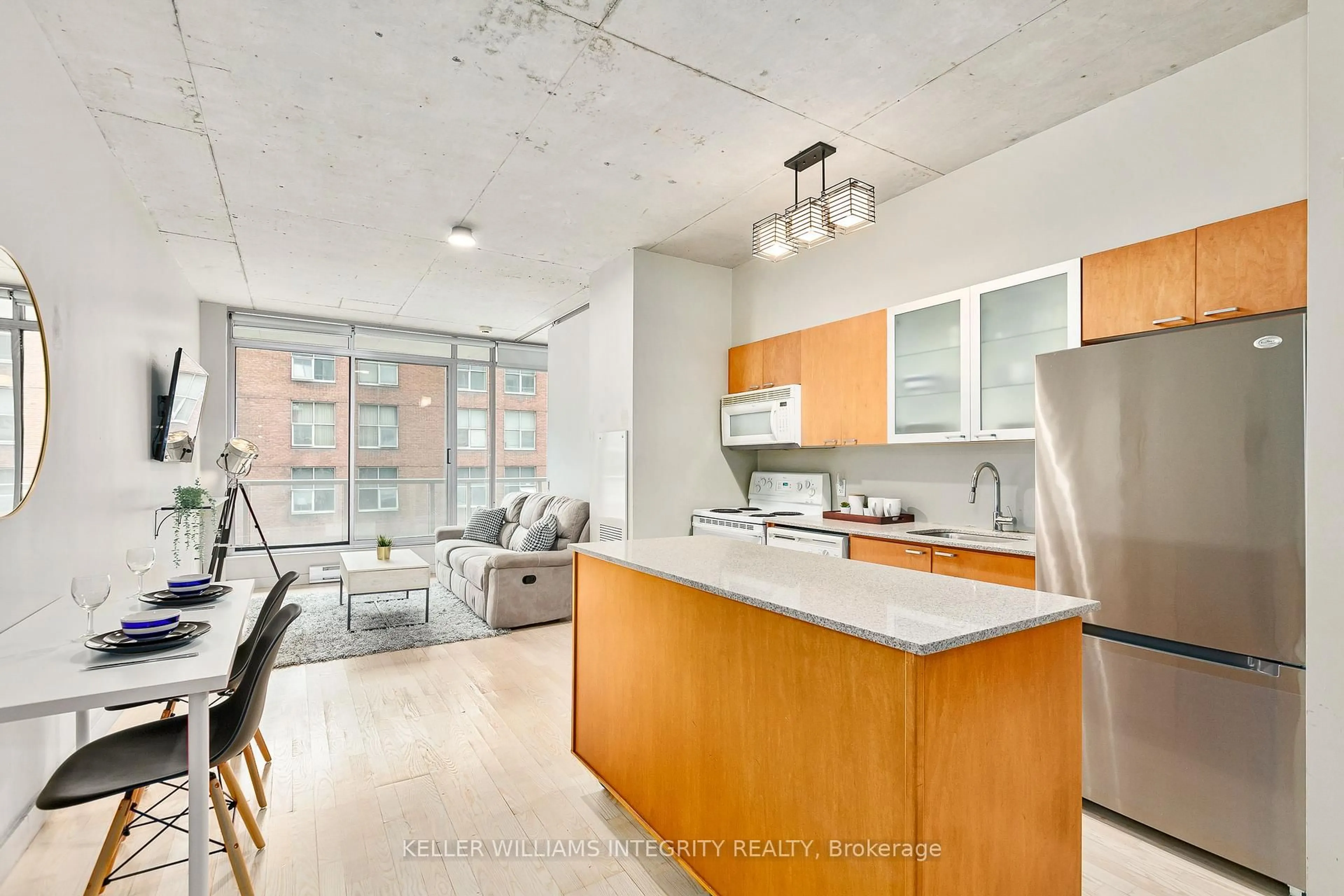 Open concept kitchen, unknown for 383 Cumberland St #312, Ottawa Ontario K1N 1J7
