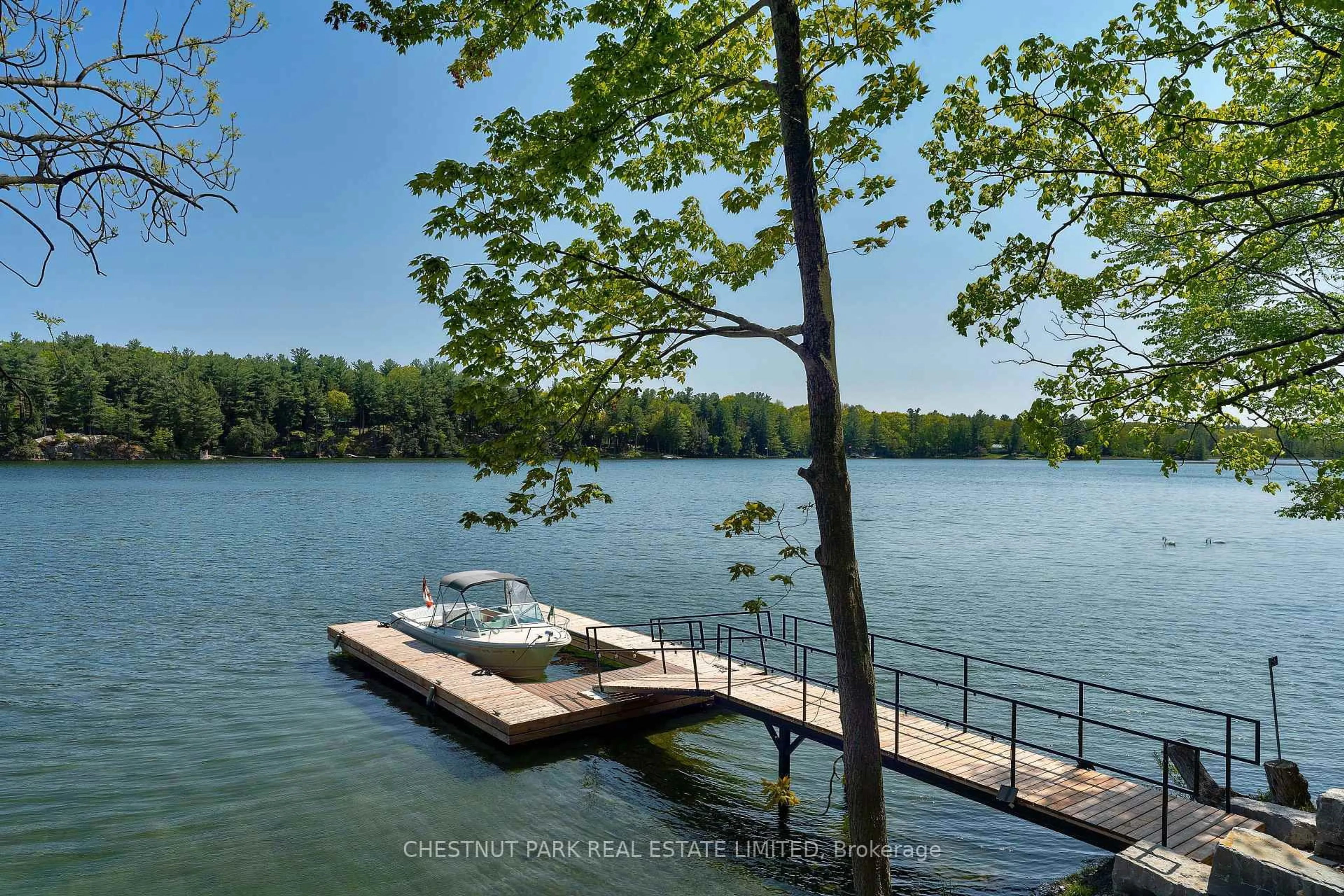 Patio, water/lake/river/ocean view for 56 Club Island N/A, Front of Leeds & Seeleys Bay Ontario K0E 1R0