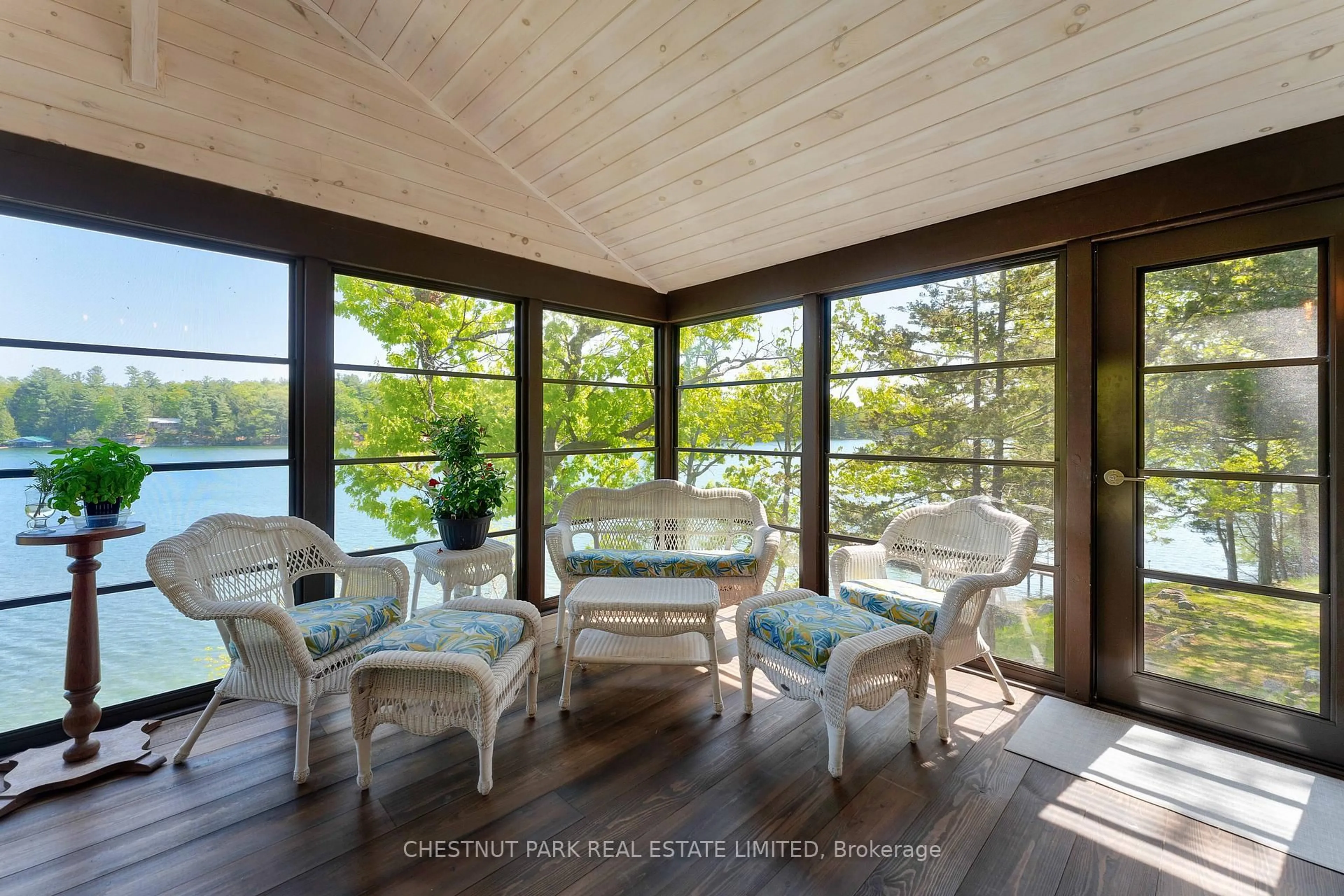 Patio, water/lake/river/ocean view for 56 Club Island N/A, Front of Leeds & Seeleys Bay Ontario K0E 1R0