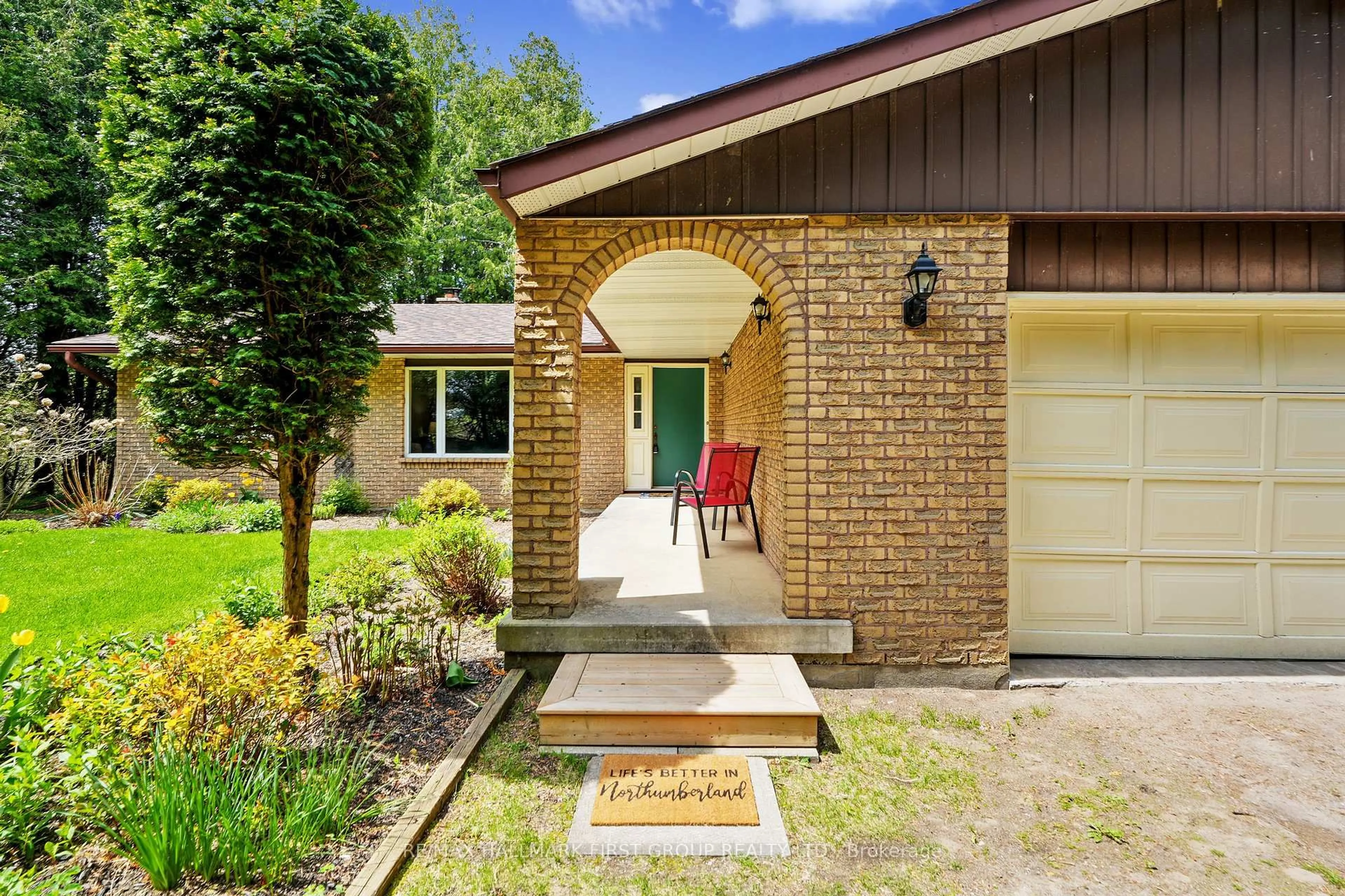 Home with brick exterior material, street for 6200 Campbell Rd, Port Hope Ontario L1A 3V8