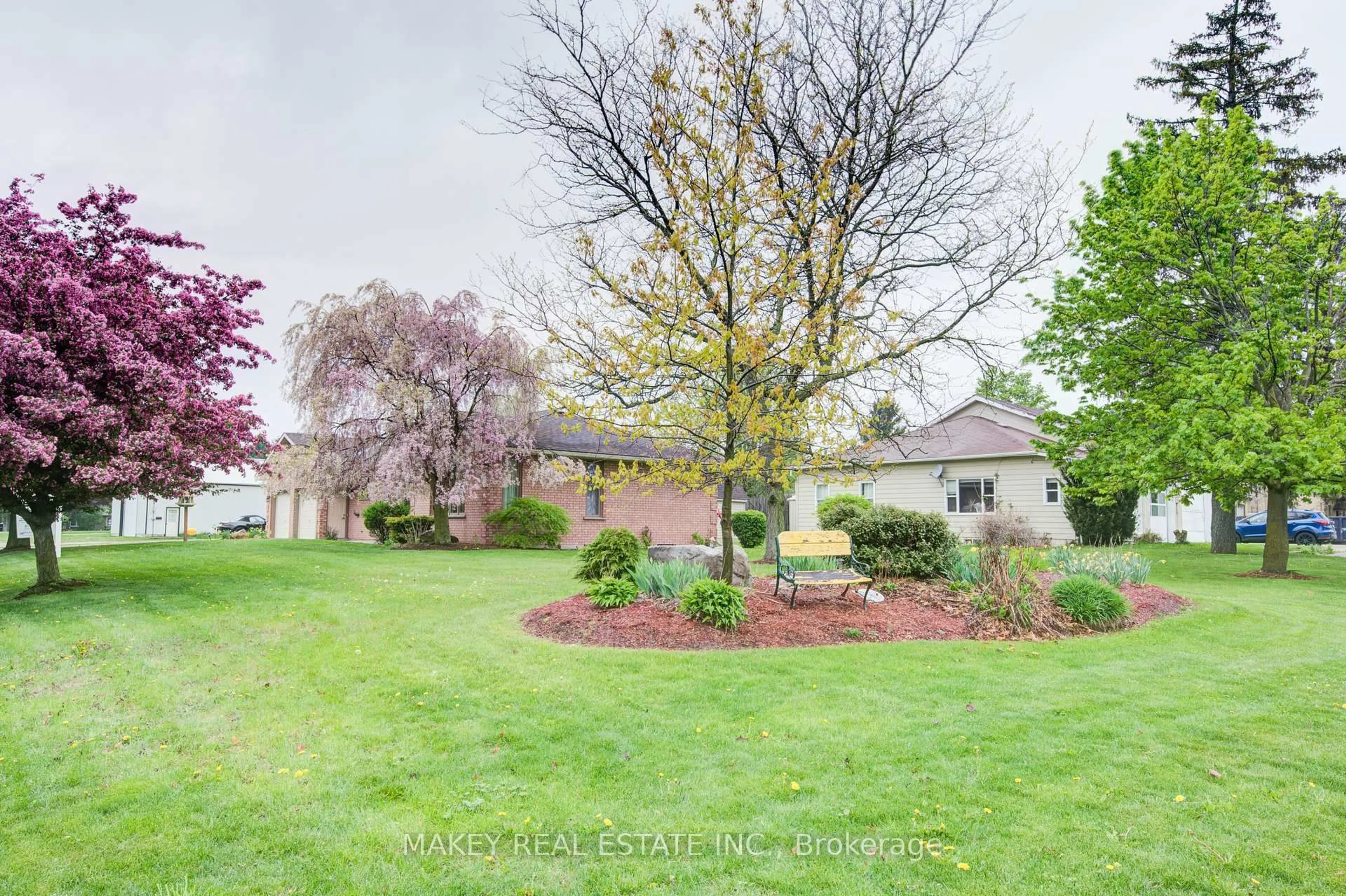 A pic from outside/outdoor area/front of a property/back of a property/a pic from drone, water/lake/river/ocean view for 3 Maitland St, Blandford-Blenheim Ontario N0J 1G0