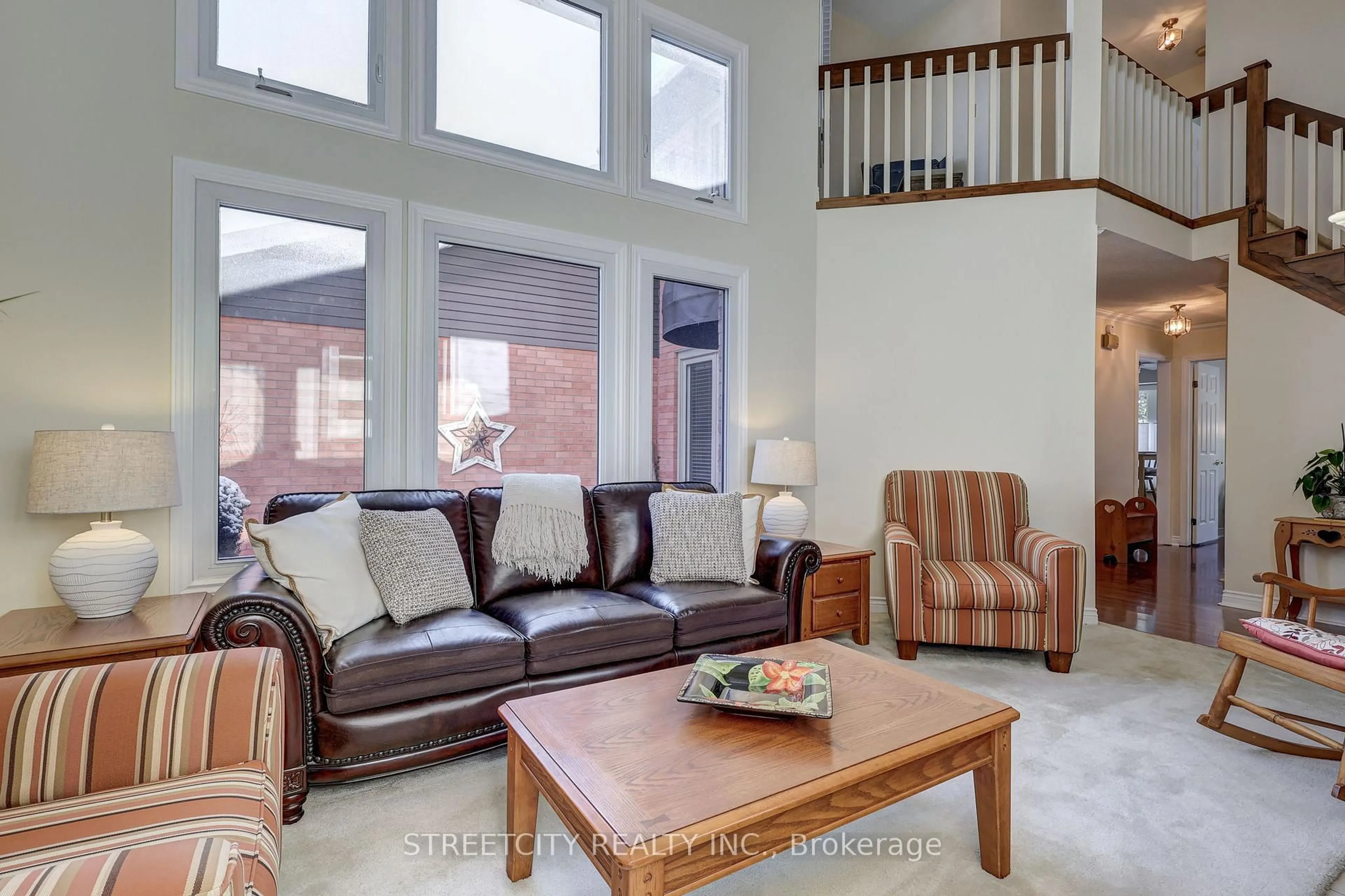 Living room with furniture, unknown for 55 Fiddlers Green Rd #30, London North Ontario N6H 4T8