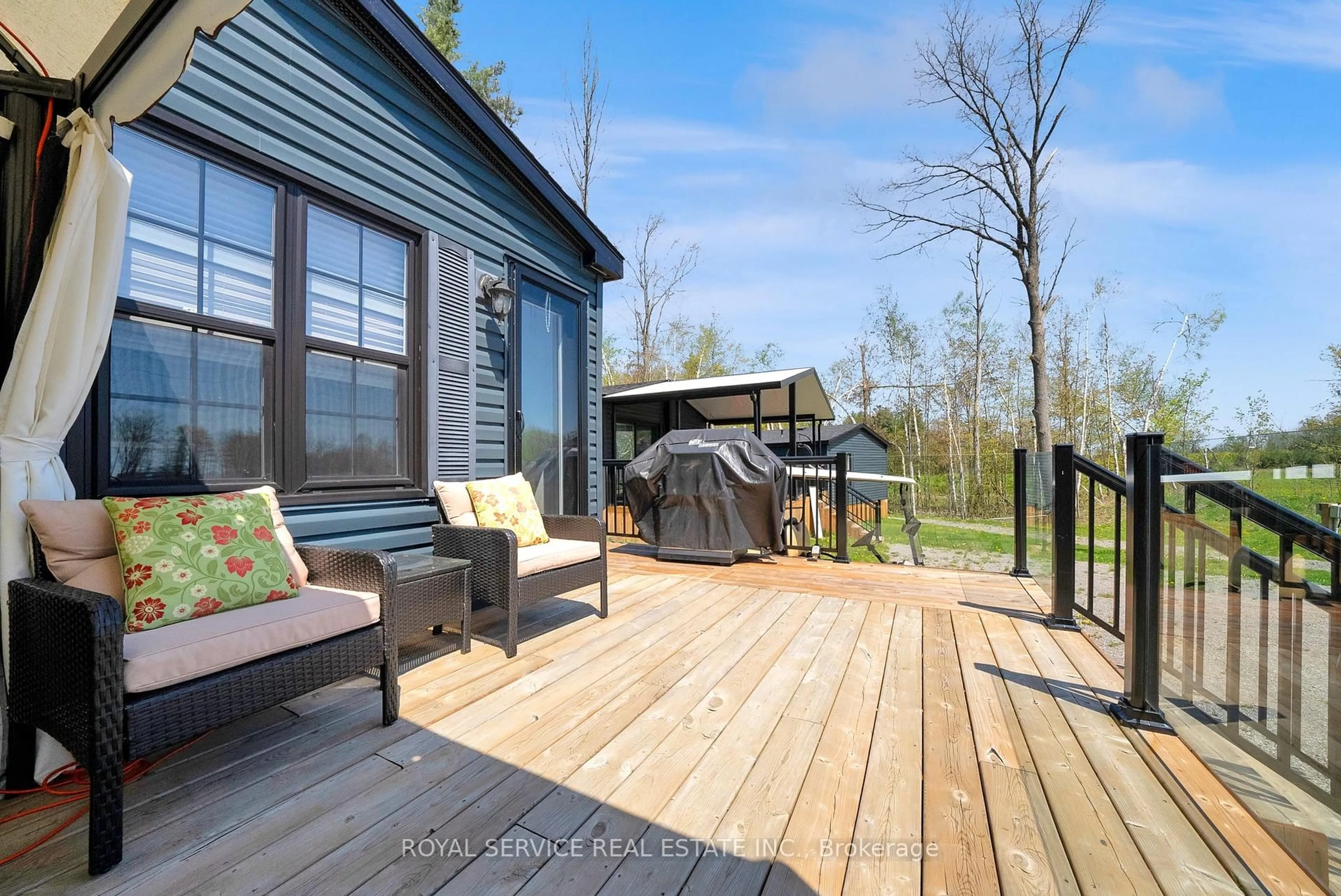 Patio, water/lake/river/ocean view for 1235 Villiers Line, Otonabee-South Monaghan Ontario K0L 2G0
