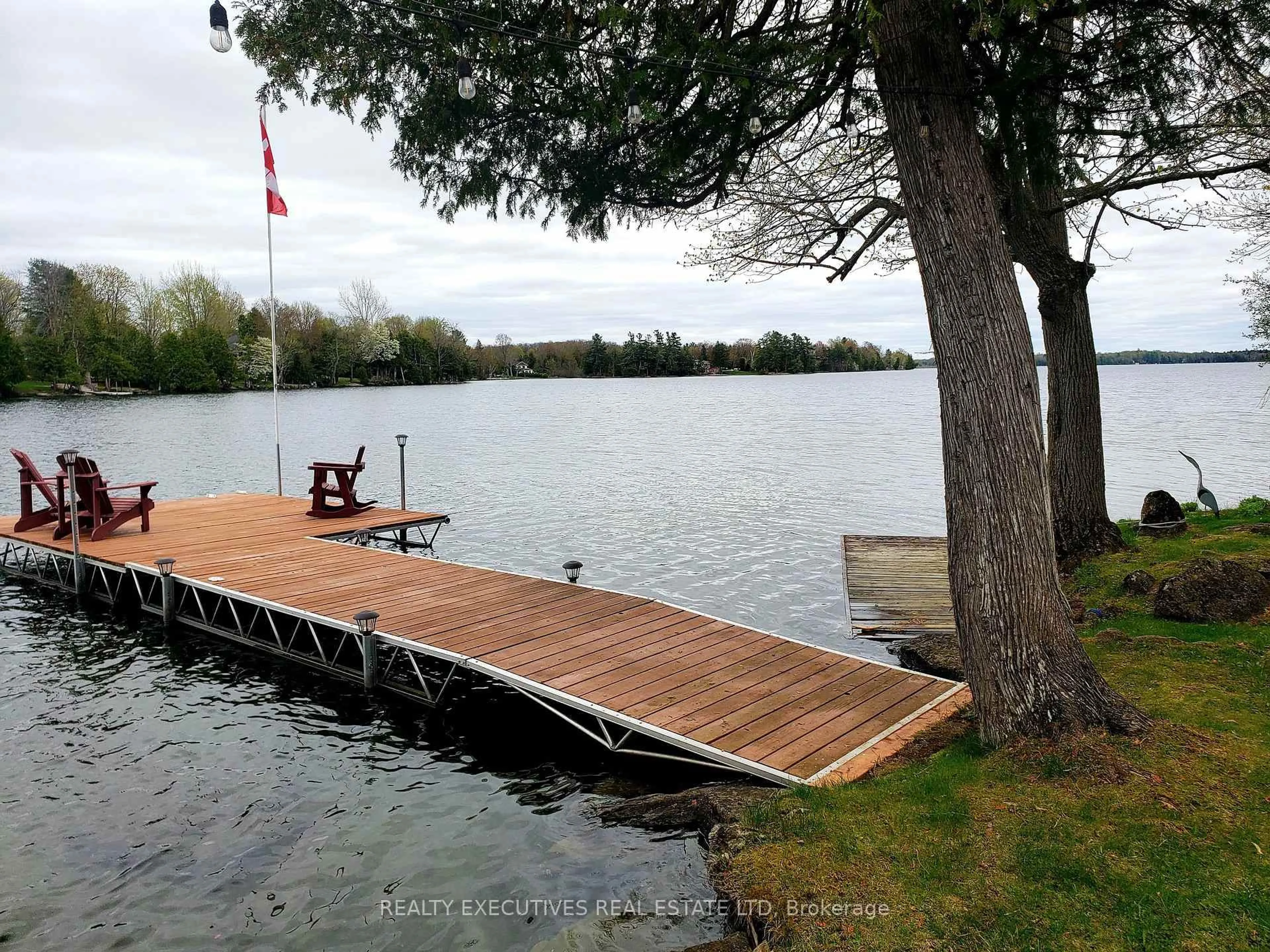 Patio, water/lake/river/ocean view for 7 B1 Rd, Rideau Lakes Ontario K0G 1L0