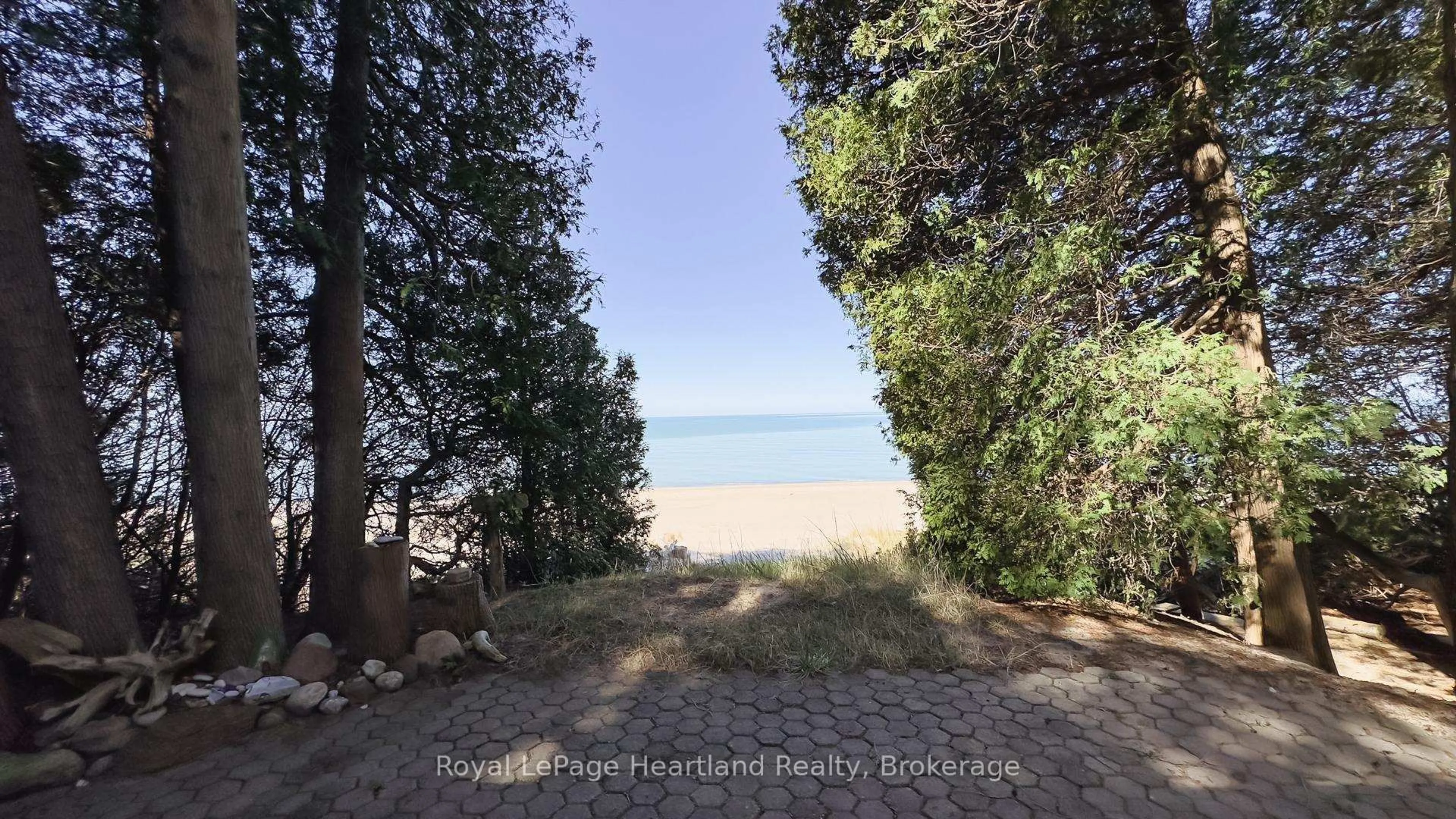 A pic from outside/outdoor area/front of a property/back of a property/a pic from drone, water/lake/river/ocean view for 83815B Dickson St, Ashfield-Colborne-Wawanosh Ontario N7A 3X9