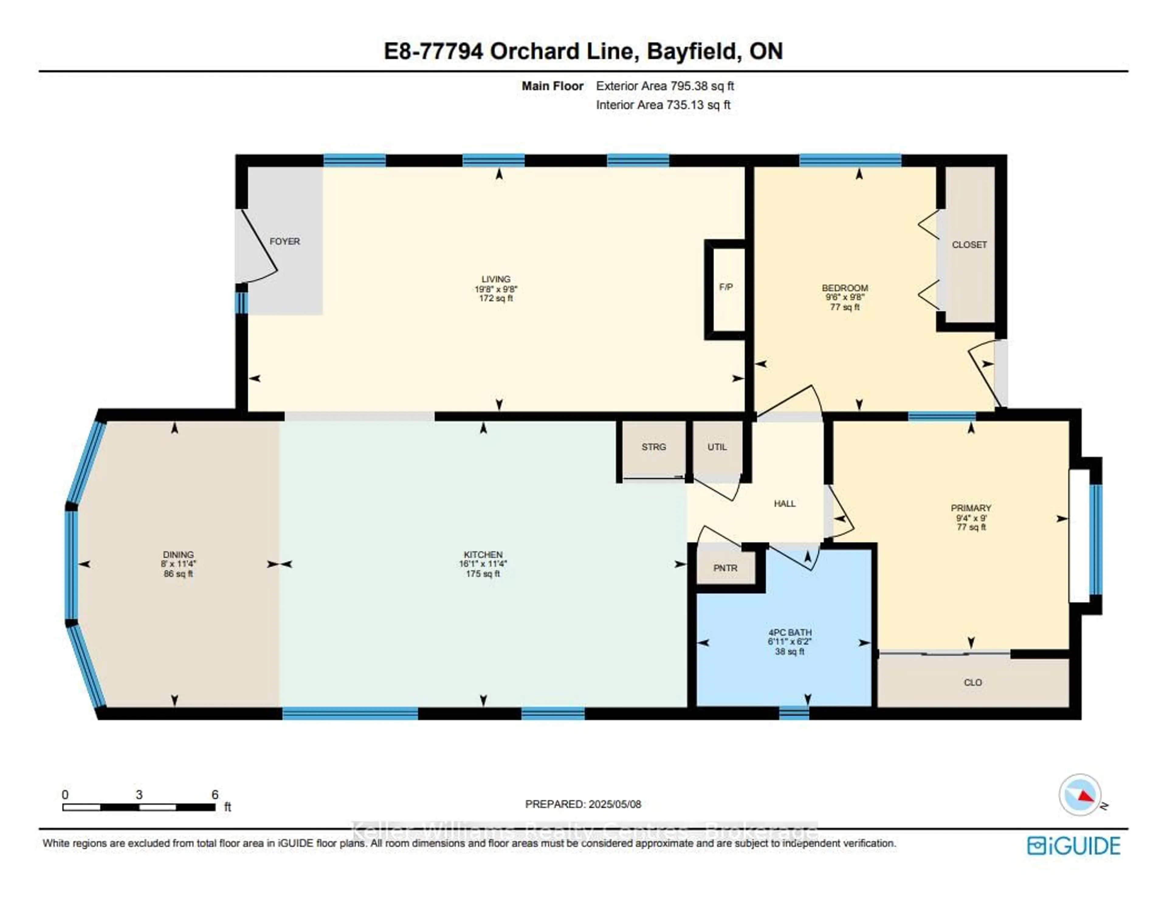 Floor plan for 77794 Orchard Line #E8, Central Huron Ontario N0M 1G0